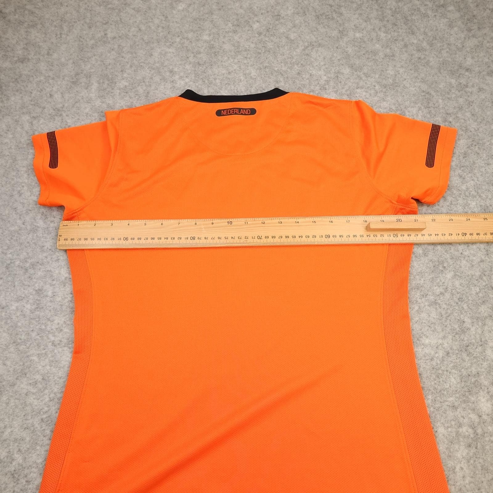 Netherlands Home Shirt Womens Large 16-18 Orange 2010 2011 Nike Soccer Jersey photo 6