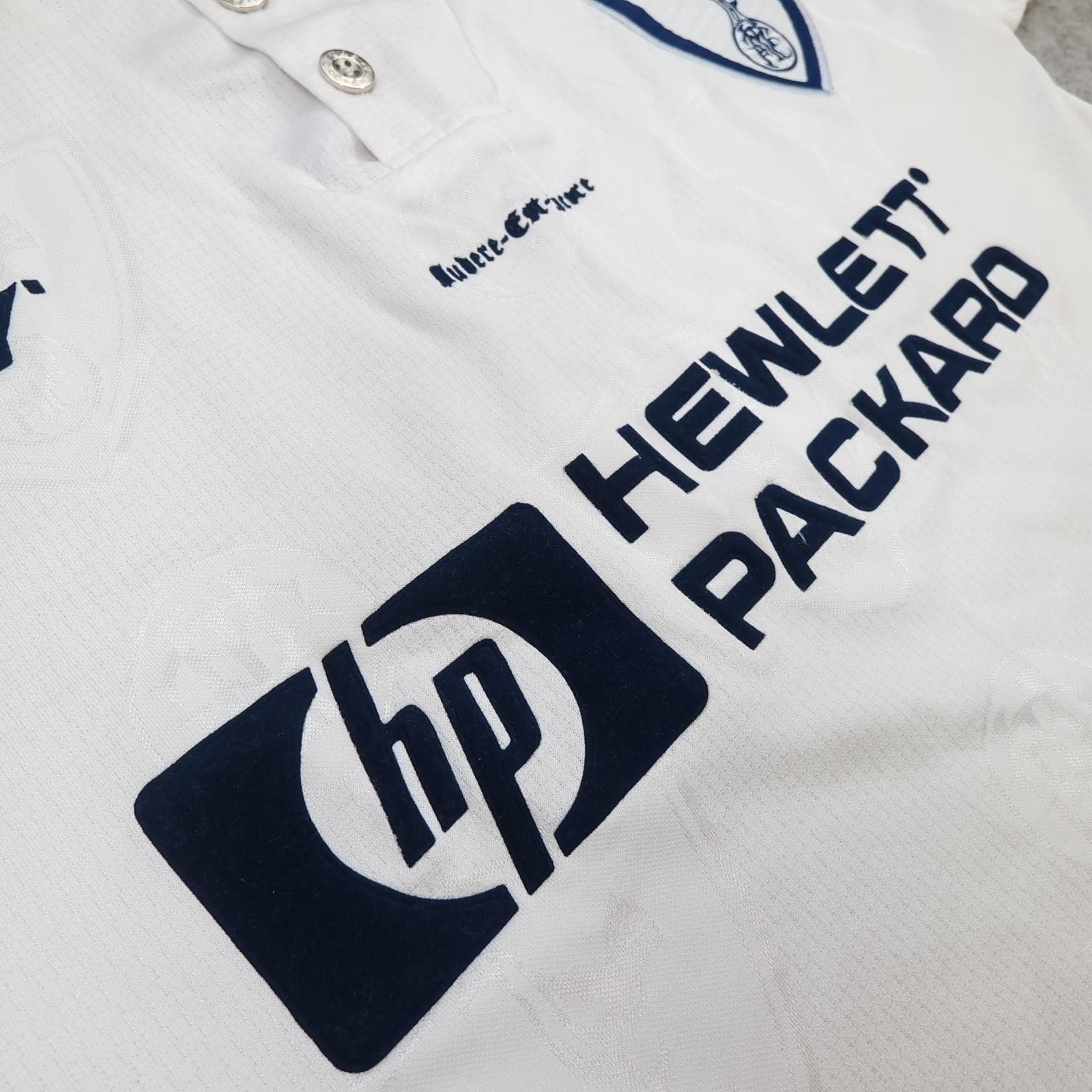 Vintage Tottenham Hotspur Shirt Mens Medium White Home 1995 1997 Pony HP photo 7