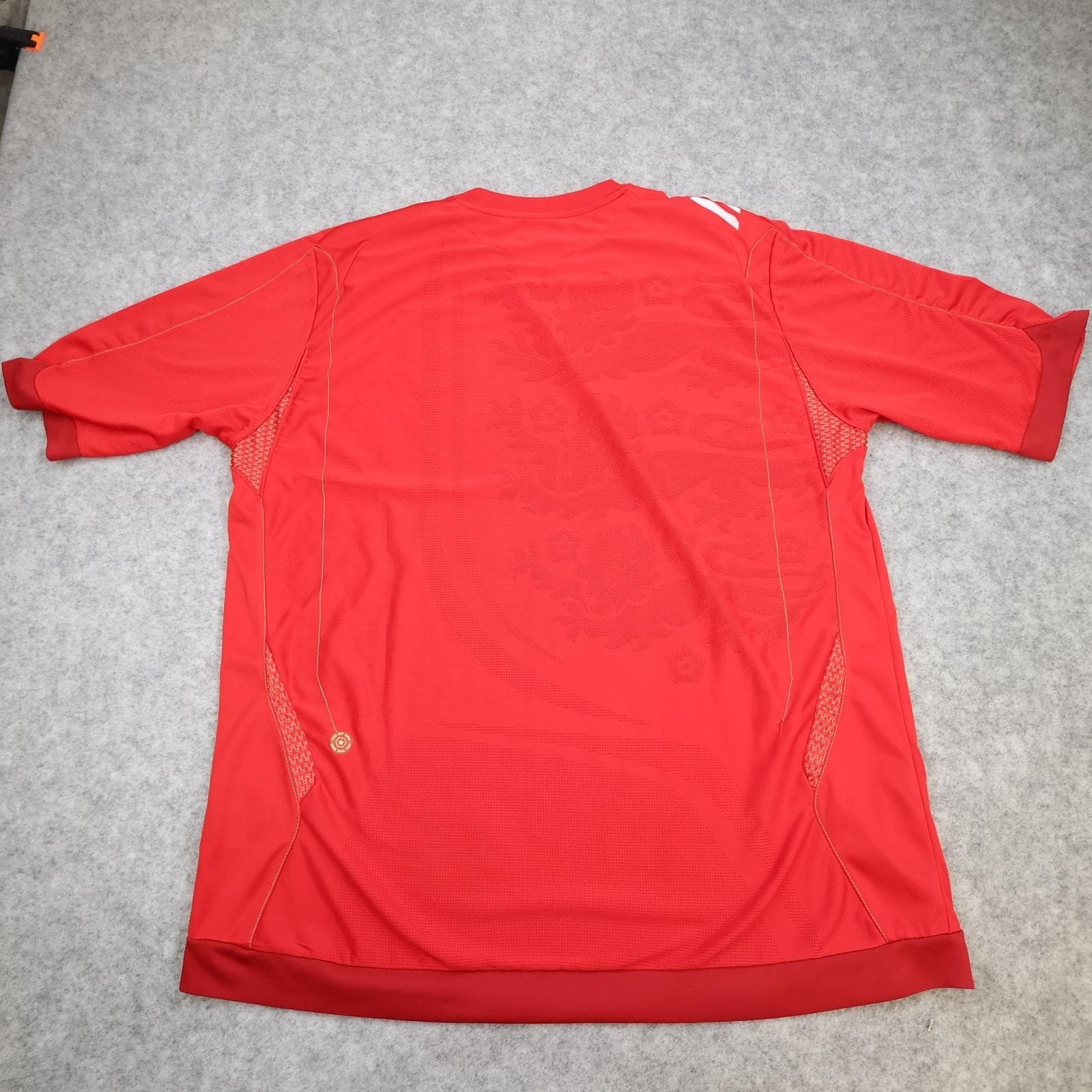 England Away Shirt Mens XL Red 2006 2008 Football Umbro Soccer Jersey Top 00s photo 2