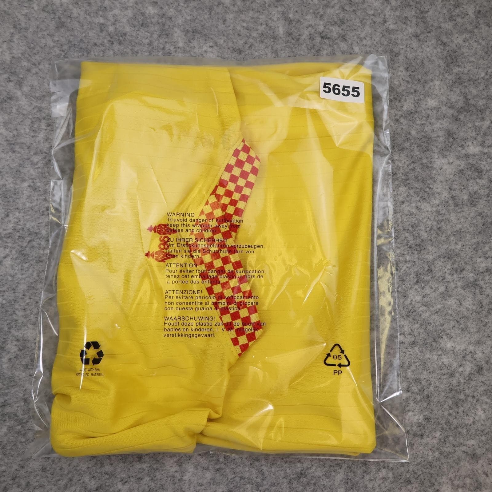 Liverpool Shirt Mens Medium Yellow Third 2021 2022 Football Nike Soccer Jersey photo 15