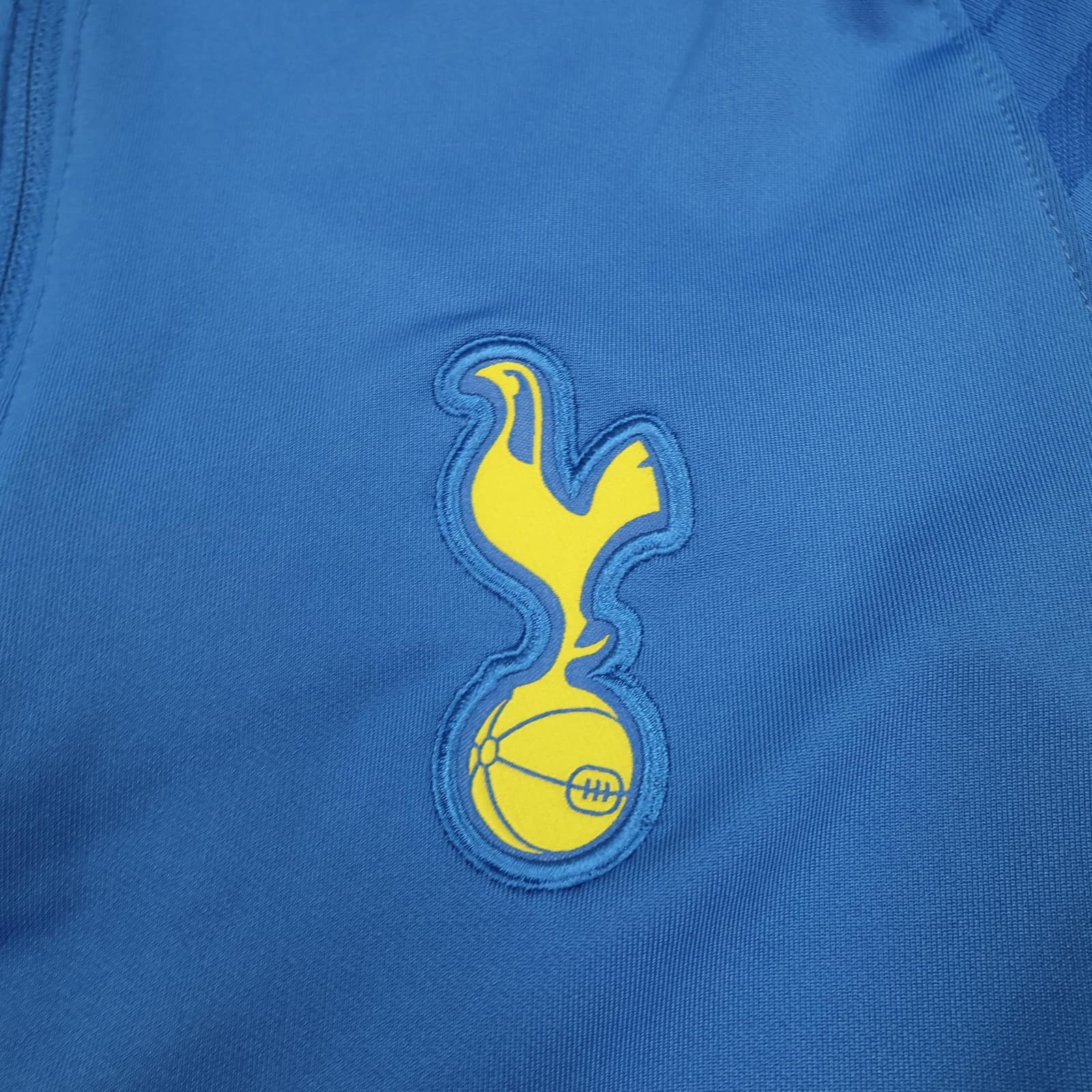 Tottenham Hotspur Training Top Mens Small Blue Nike Dri Fit Football Quarter Zip photo 3