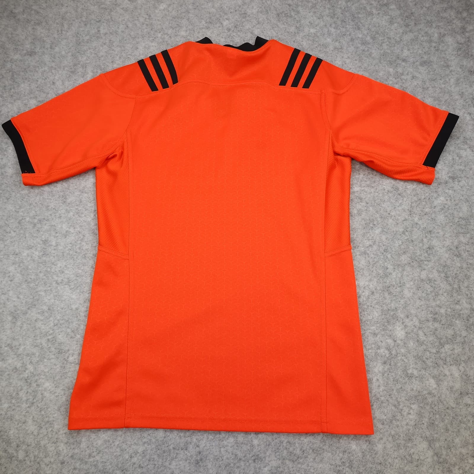 New Zealand All Blacks Shirt Mens Medium Orange Alternate Rugby Adidas 2017 photo 2