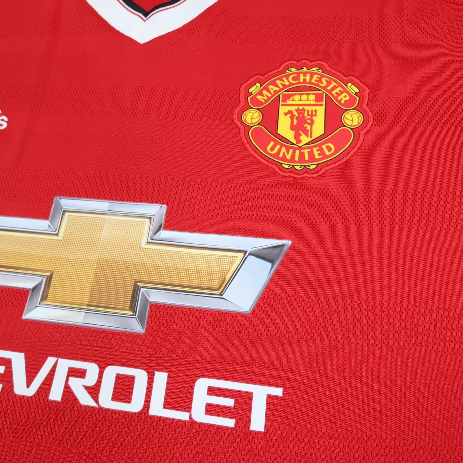 Manchester United Shirt Mens Extra Large Home 2015 2016 EPL Football Adidas photo 5