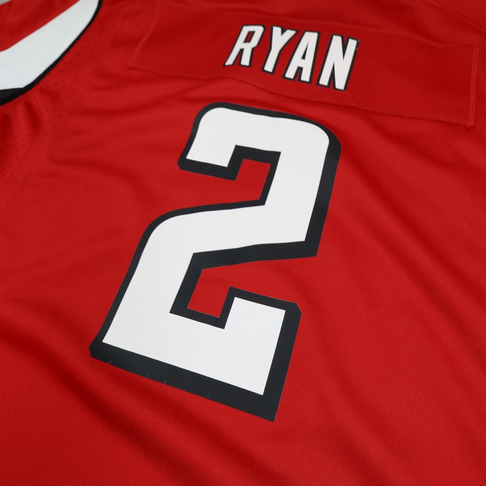 Atlanta Falcons Shirt Mens Large Red NFL American Football Nike Ryan 2 Jersey photo 12