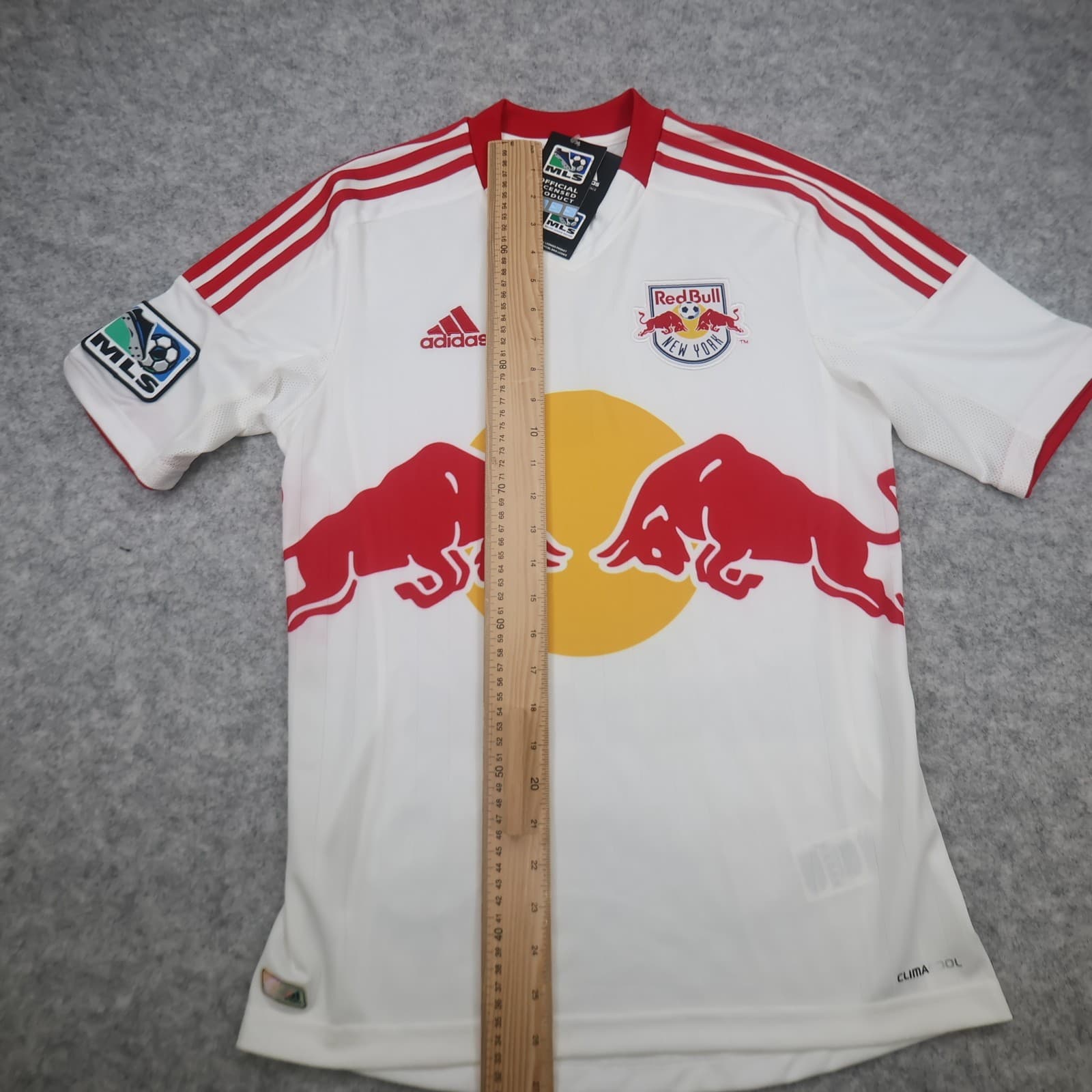 New York Red Bulls Football Shirt Small White Home Kit 2012 Adidas Henry 14 MLS photo 15