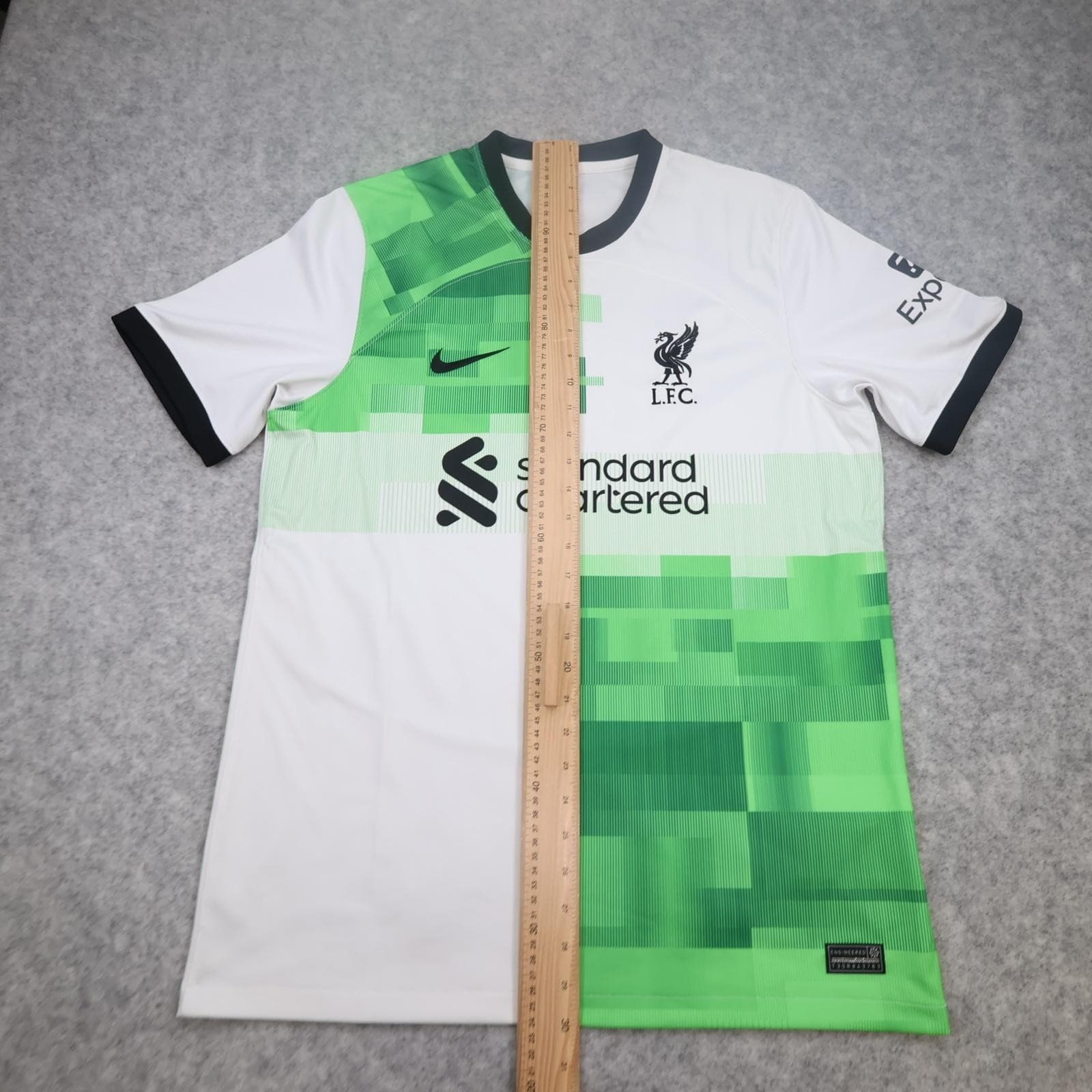 Liverpool Away Shirt Mens Large White 2023 2024 Football Nike Soccer Jersey photo 12