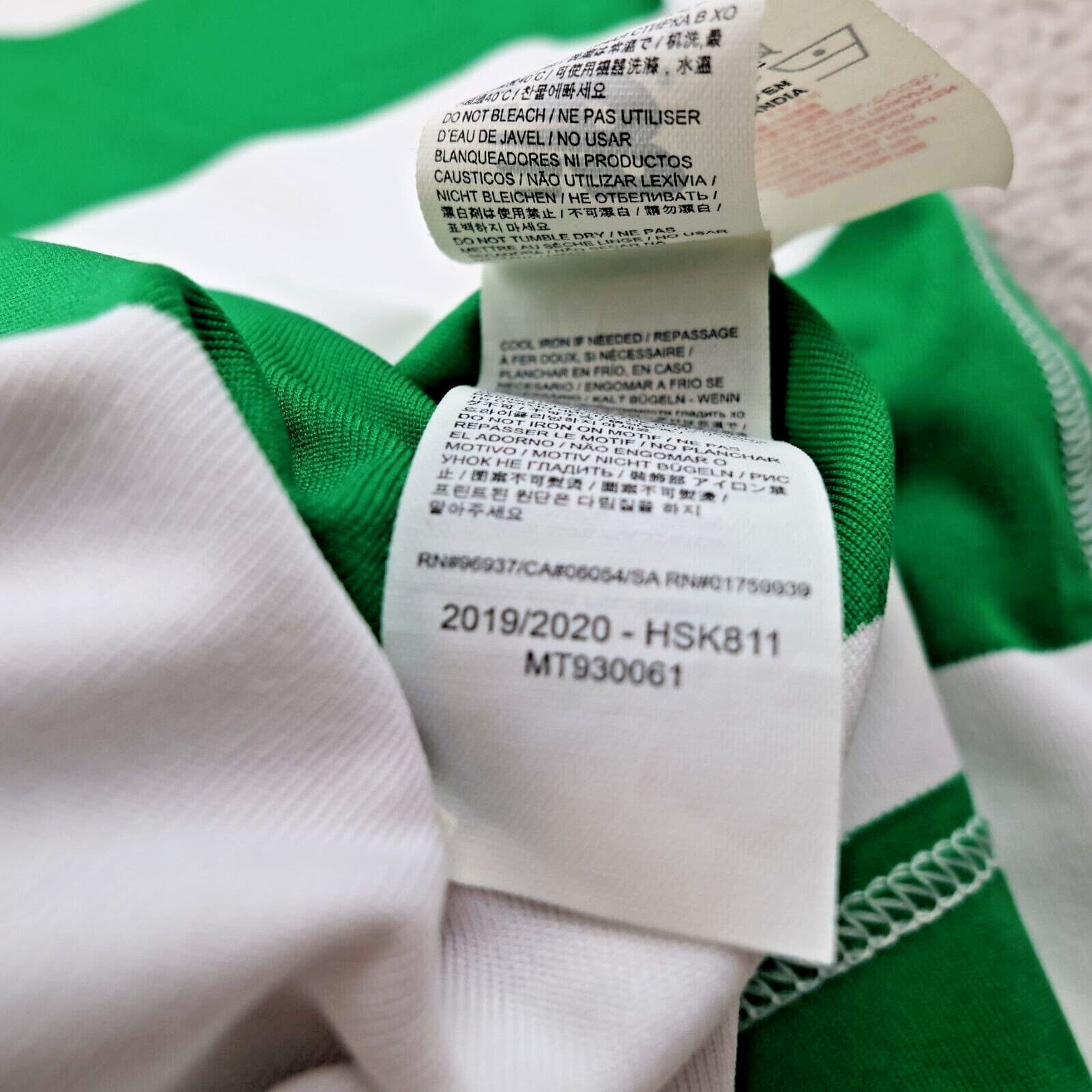Celtic Football Shirt Large Green Home Kit 2018 2019 New Balance Soccer Jersey photo 15