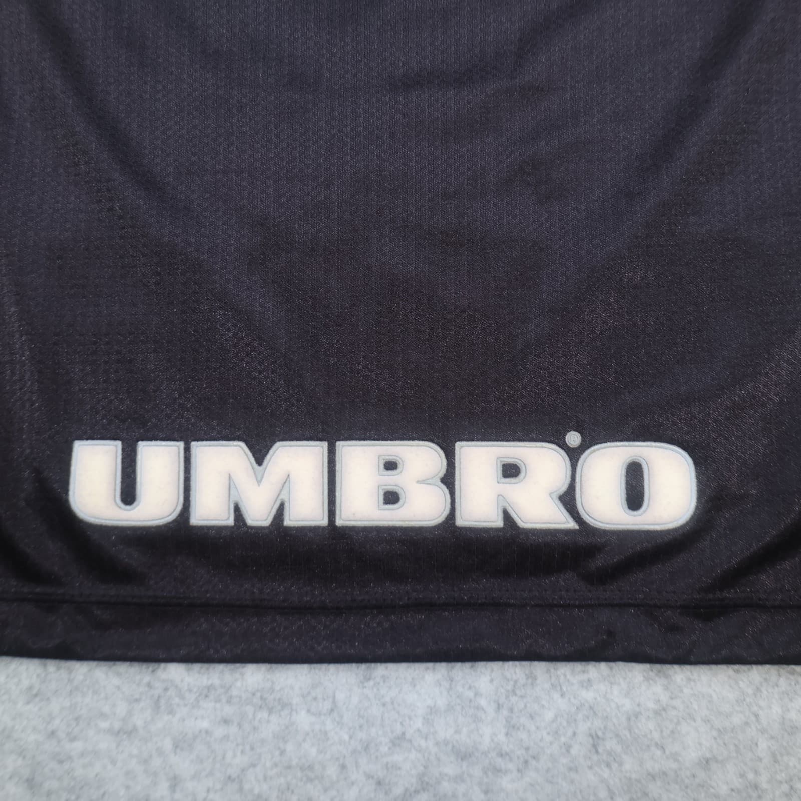 Vintage Manchester United Shirt 2XL Black Third Kit 1998 1999 Umbro Jersey XXL photo 14