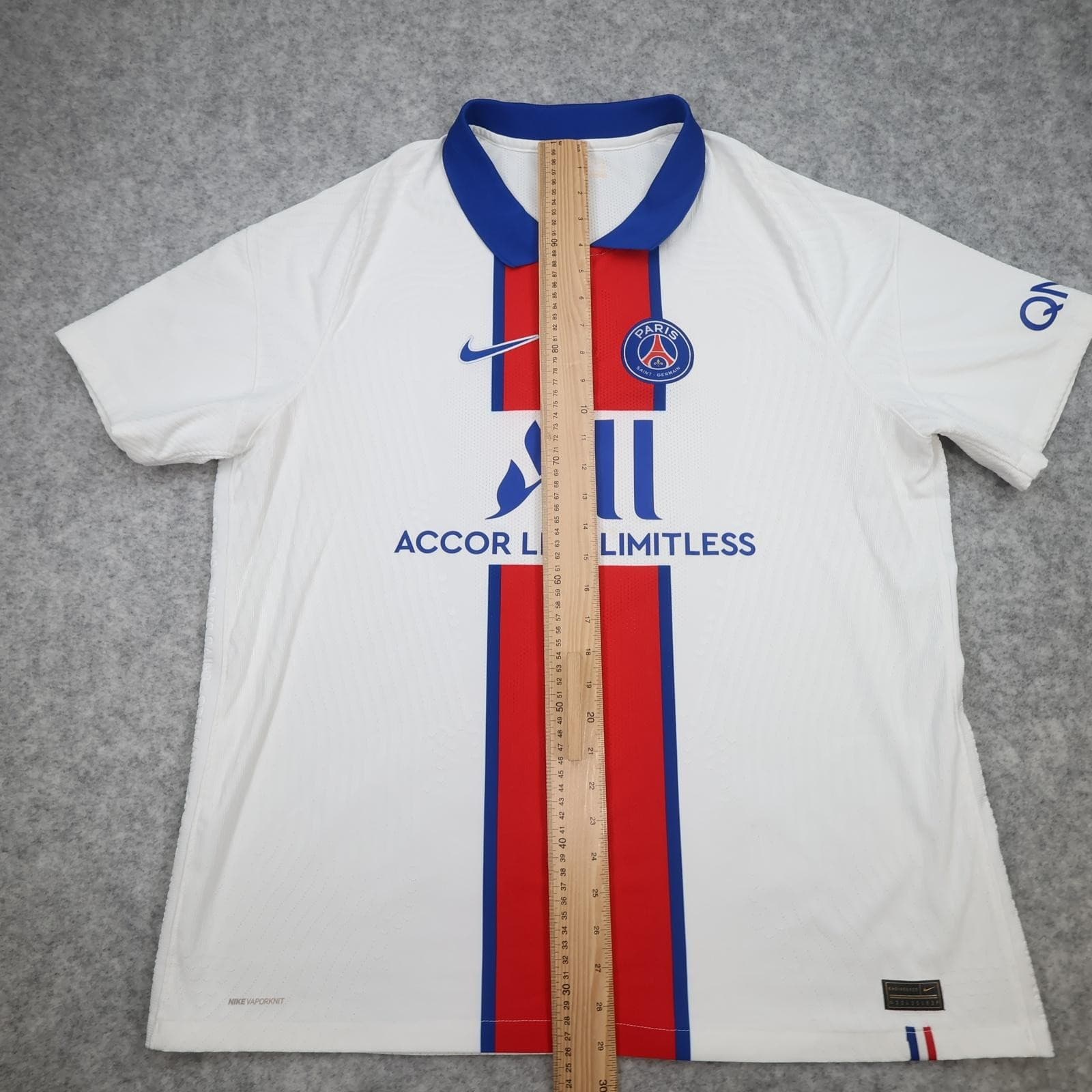 Paris Saint-Germain Shirt Mens 2XL White Away Football Nike Vaporknit 2020 2021 photo 13