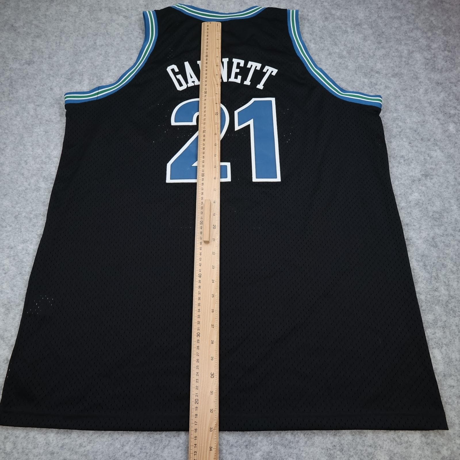 Vintage Minnesota Timberwolves Shirt Mens 2XL Black Nike Basketball Jersey 2000s photo 13