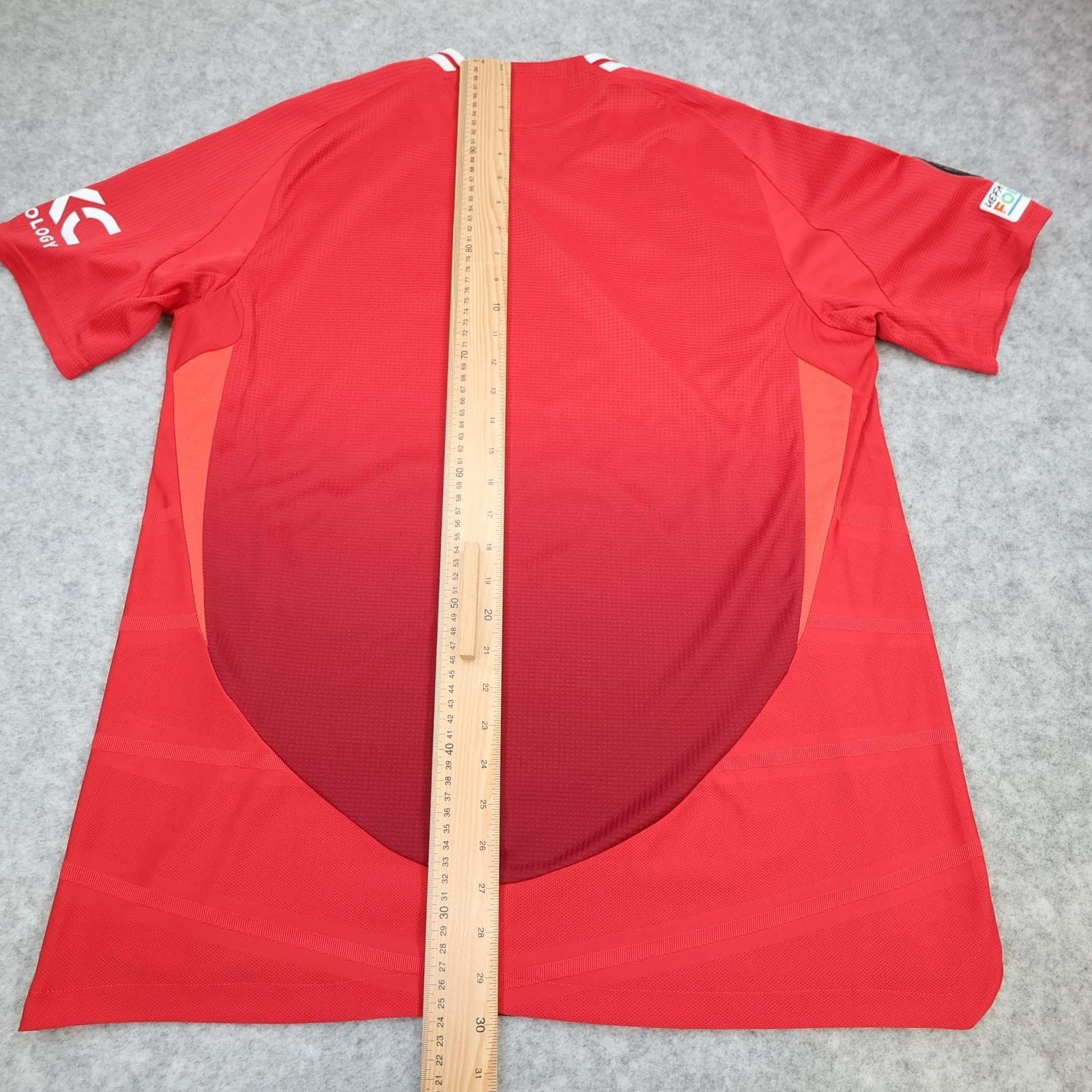 Manchester United Shirt Mens XL Red Home 2024 2025 Football Adidas Snapdragon photo 11