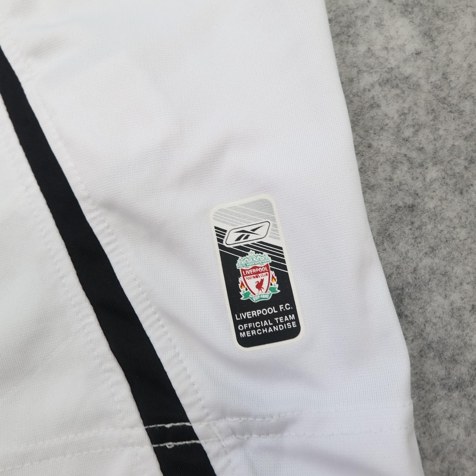 Vintage Liverpool Shirt Mens XL White Away 2005 2006 Football Reebok Gerrard 8 photo 12
