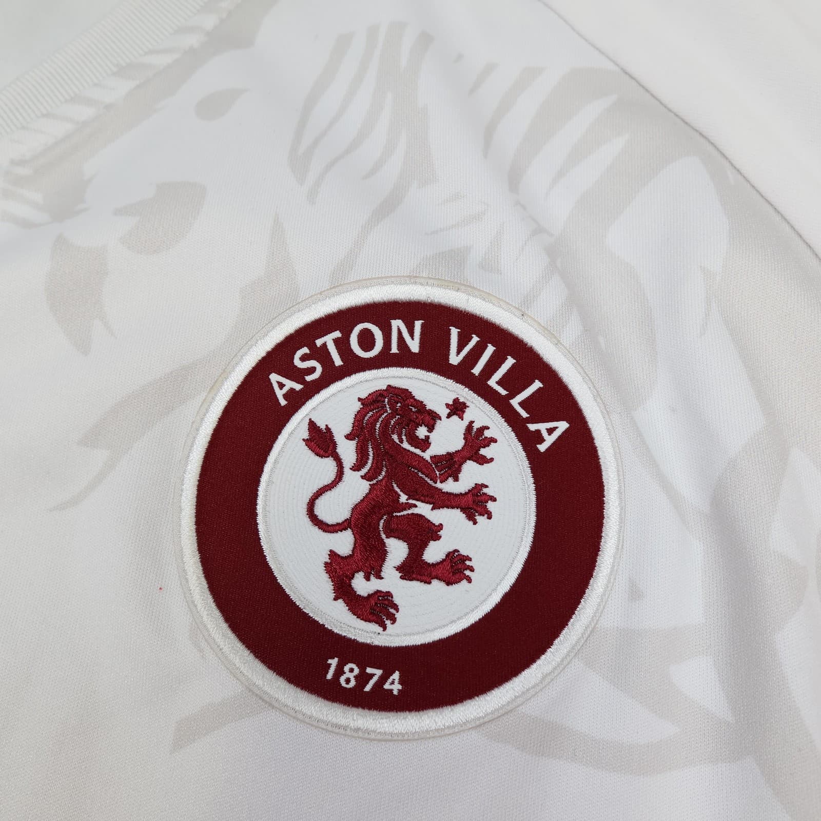 Aston Villa Shirt Mens 2XL White Away 2023 2024 EPL Football Castore BK8 Jersey photo 4
