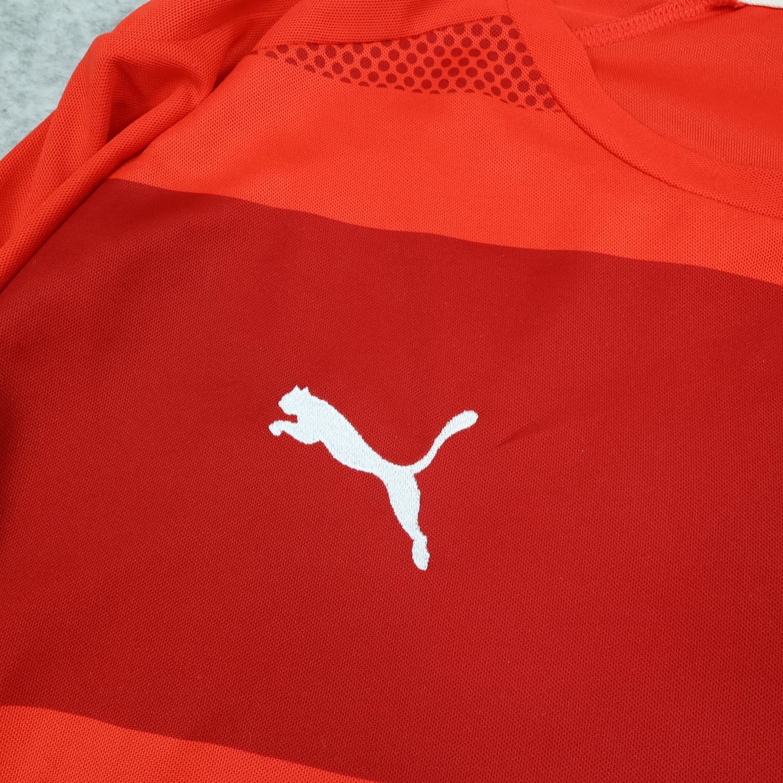 Rangers Shirt Mens 2XL Red Third Kit 2014 2015 Puma Long Sleeve Soccer Jersey photo 5