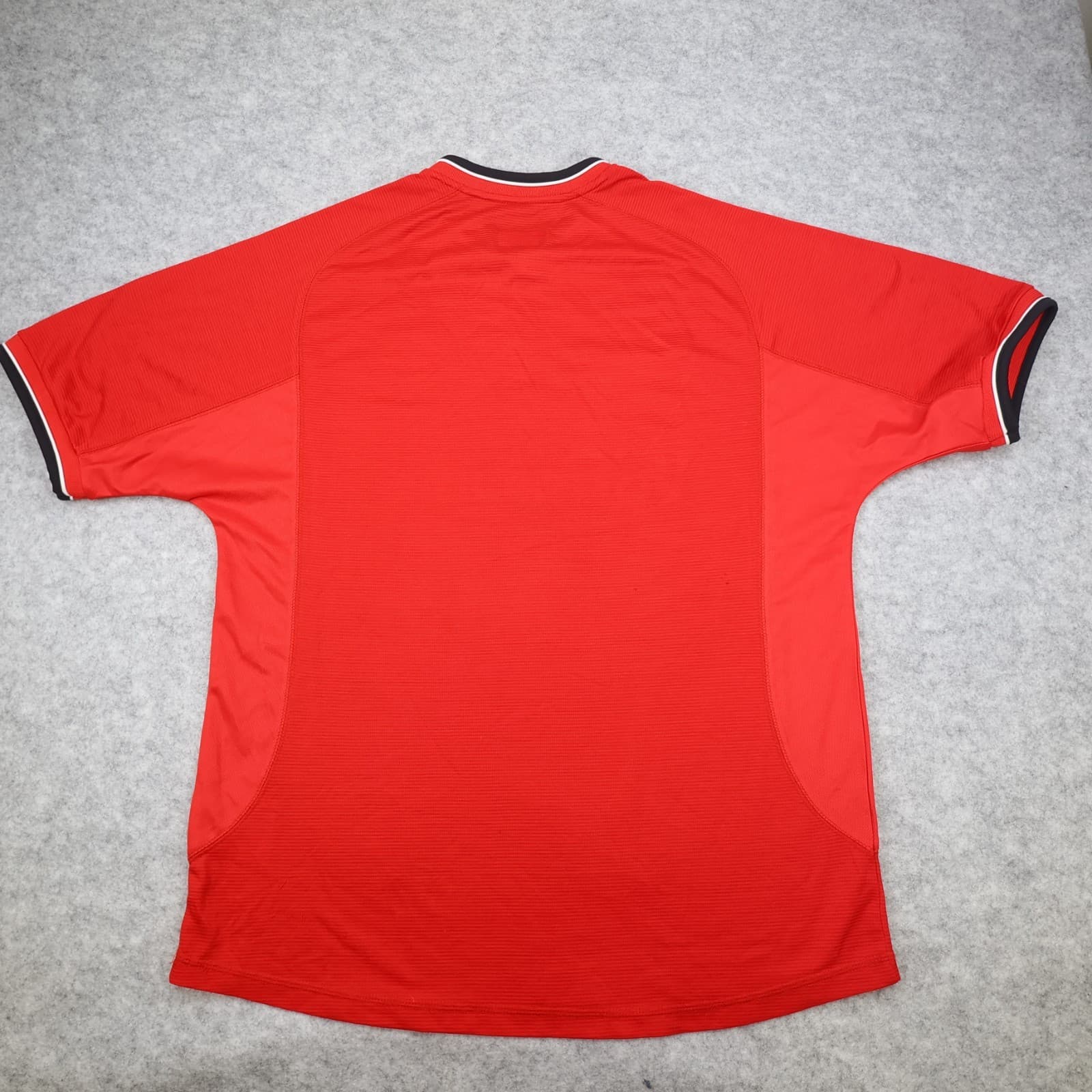 Vintage Manchester United Shirt Large Red Home 2000 2002 Umbro Jersey Football photo 2