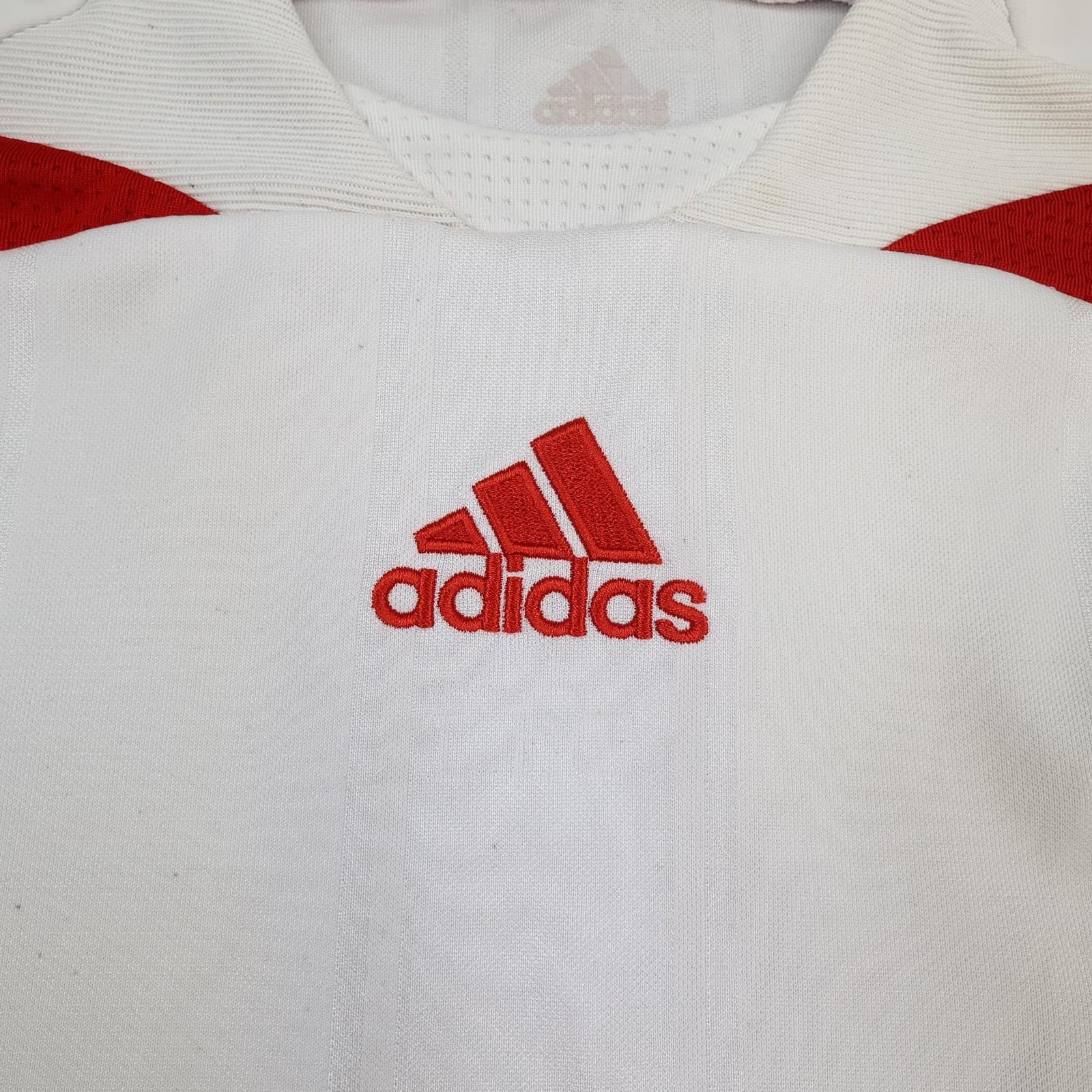 Liverpool Shirt Mens Small White Away 2007 2008 Adidas Carlsberg Jersey photo 5
