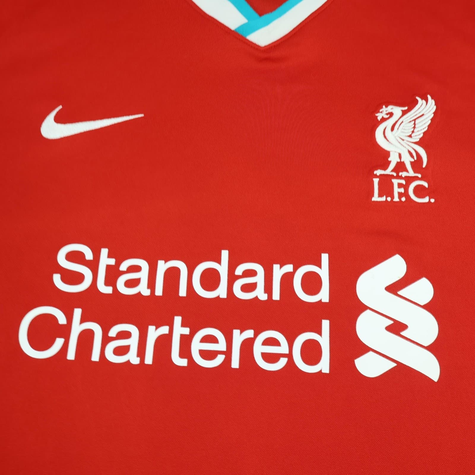 Liverpool Shirt Mens XL Red Home Kit 2020 2021 Football Nike Soccer Jersey photo 3
