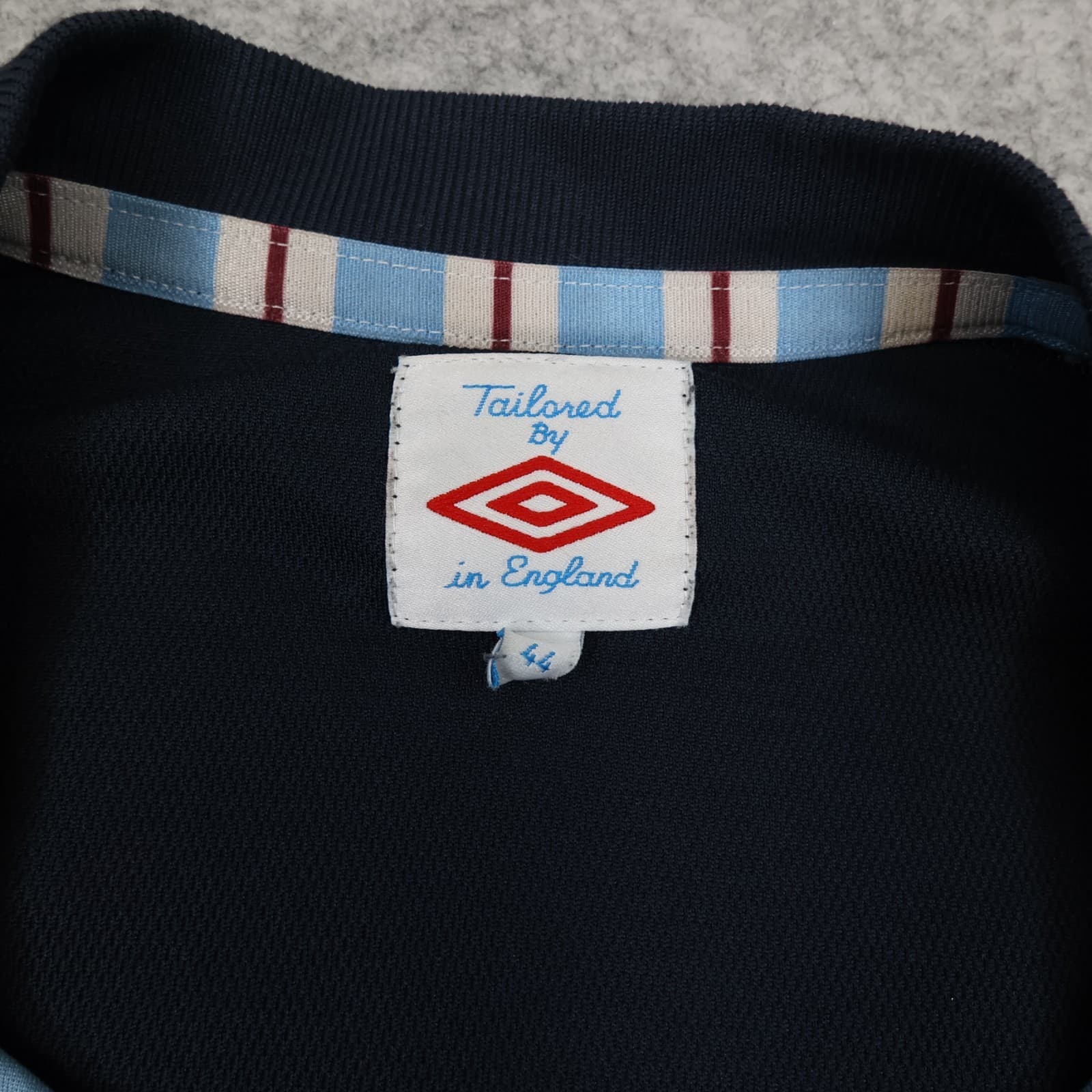 Manchester City Shirt Large Navy Away Kit 2010 2012 Umbro Soccer Jersey photo 7