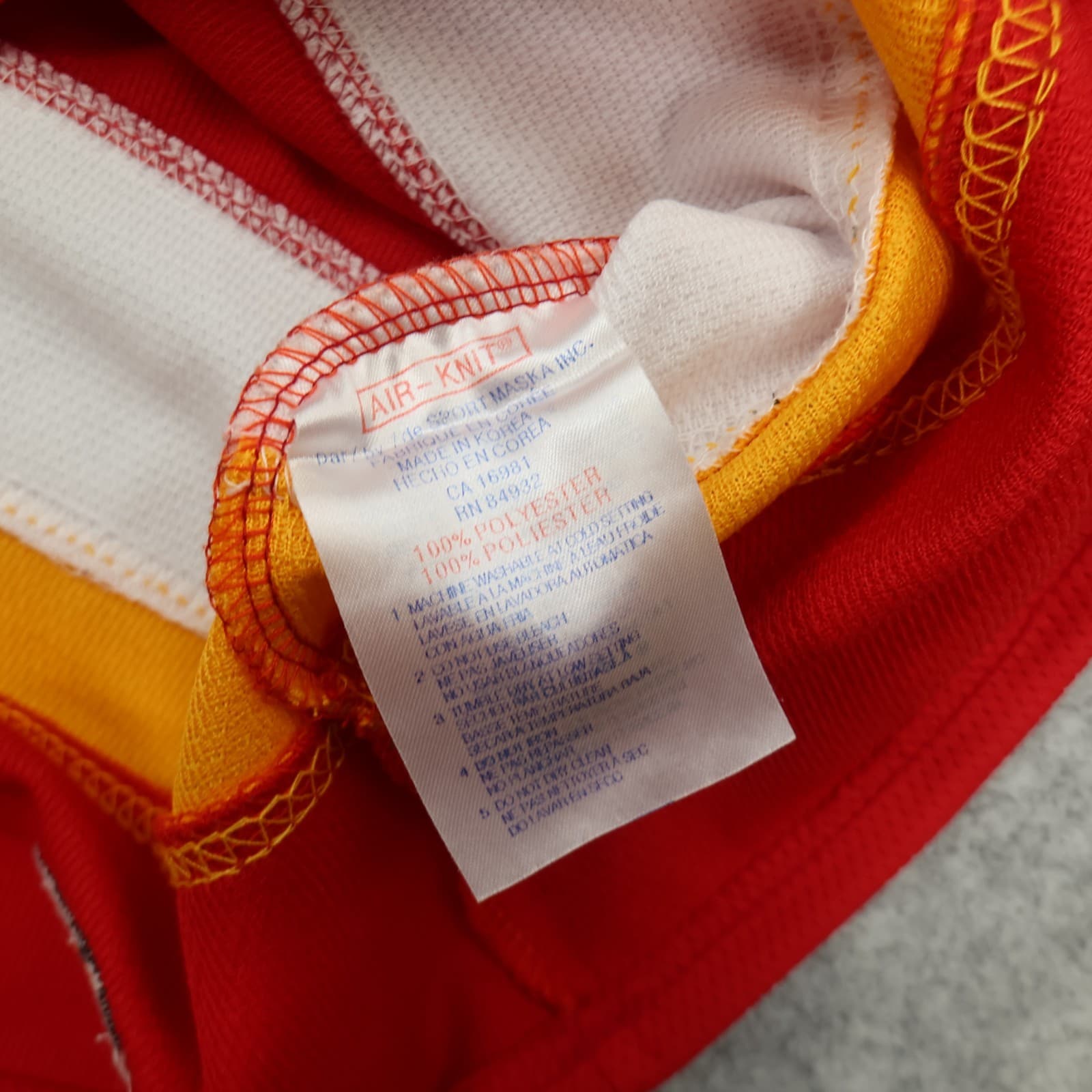 Vintage Calgary Flames Jersey Large Red NHL 90s Hockey Shirt CCM Jarome Iginla photo 6