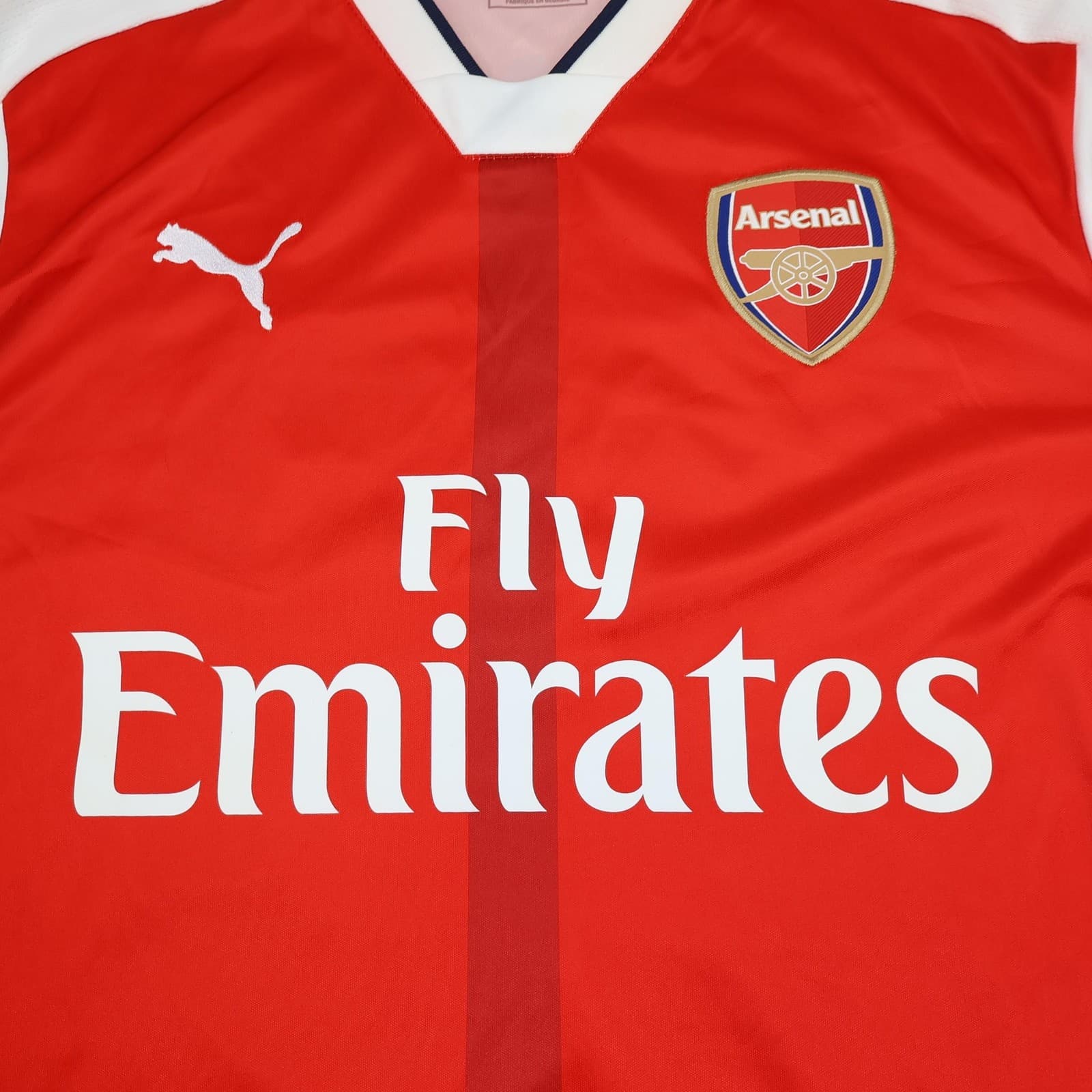Arsenal Shirt Mens Medium Red Home 2016 2017 Football Puma Xhaka 29 Jersey photo 3