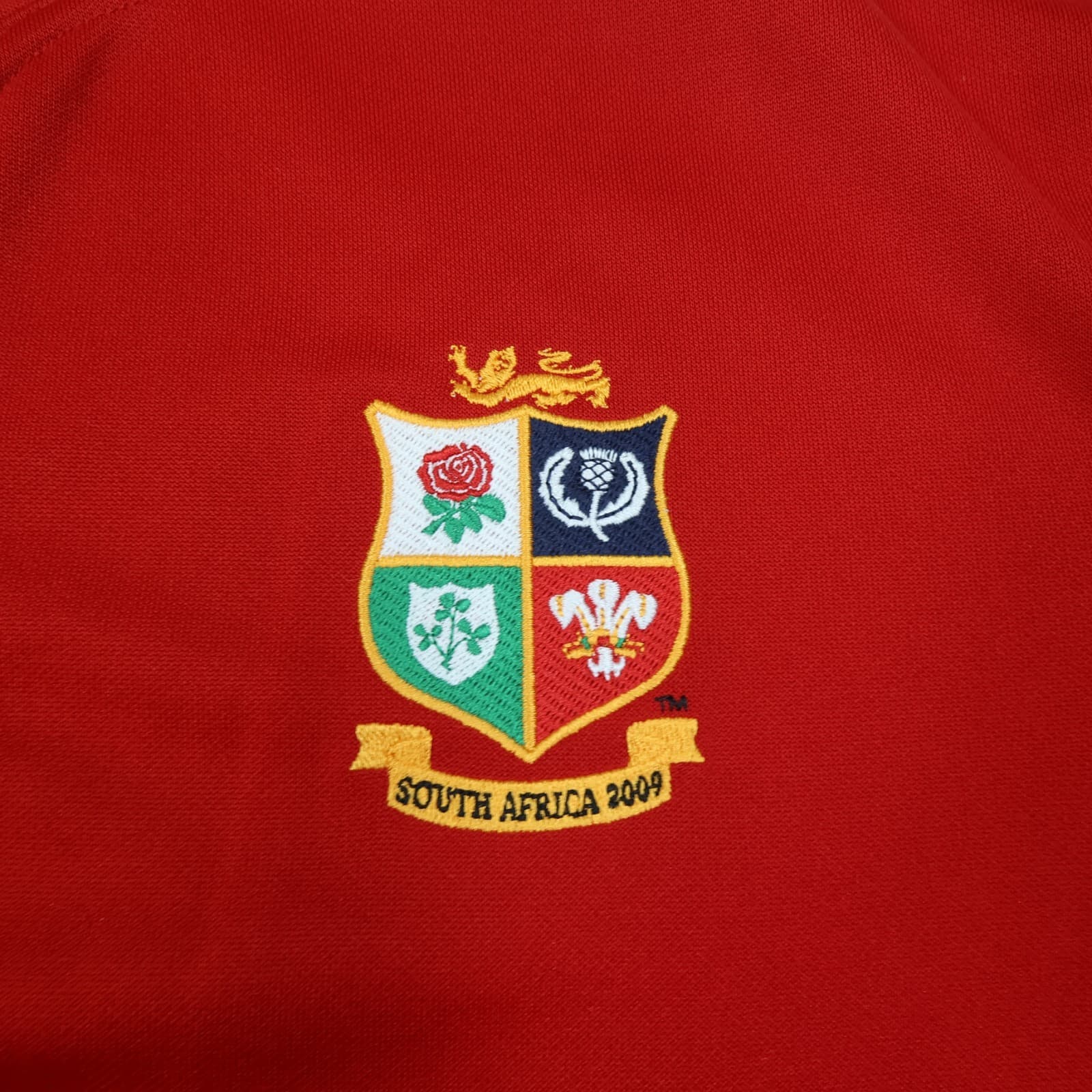Lions Rugby Shirt Extra Large Adidas Jersey 2009 HSBC South Africa Tour photo 4