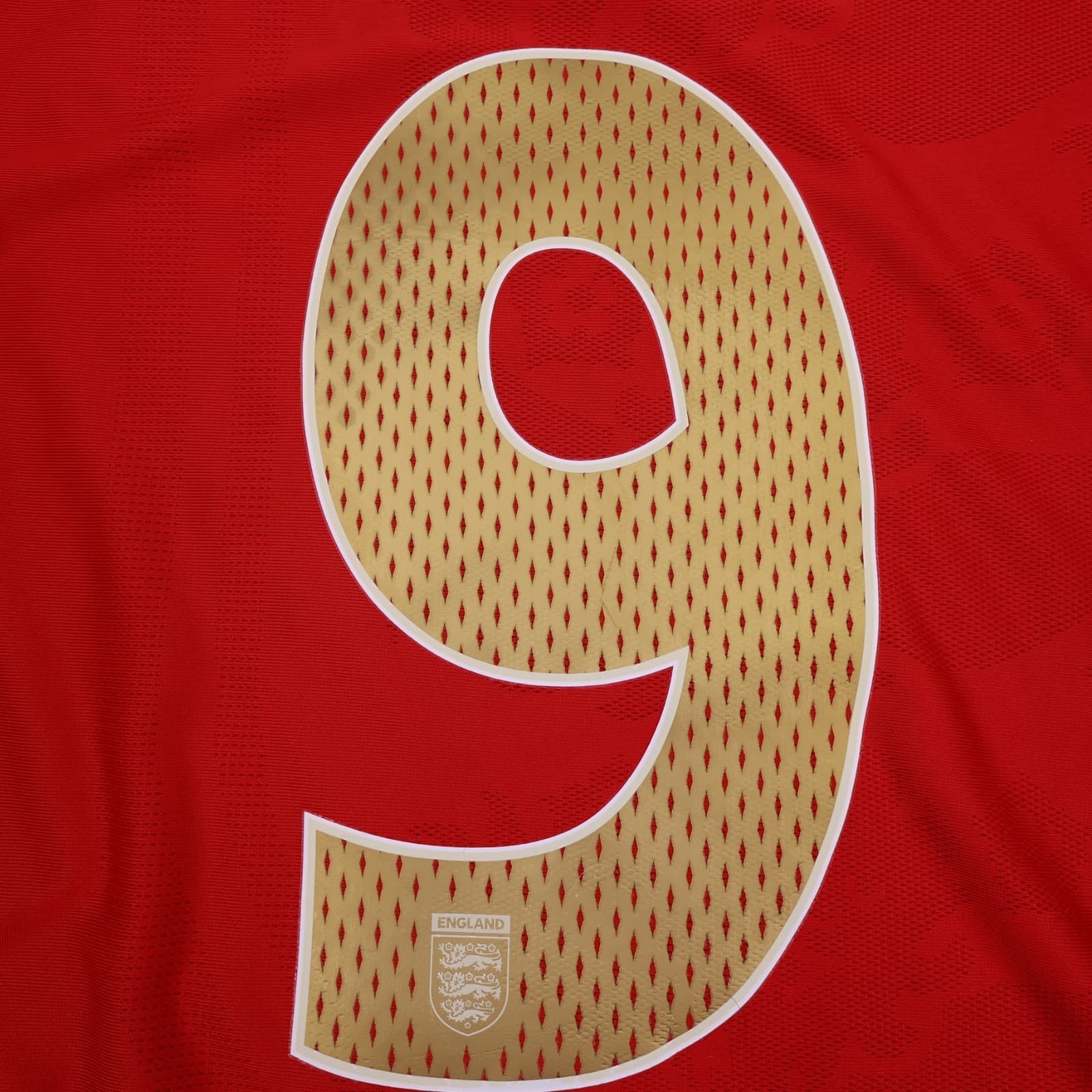 England Football Shirt Large Red Away Kit 2006 2007 2008 Umbro Wayne Rooney 9 photo 15