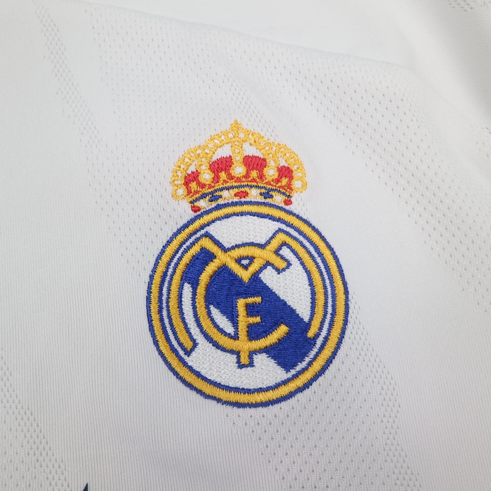 Real Madrid Shirt Mens Large White Home 2020 2021 Football Adidas Emirates photo 3