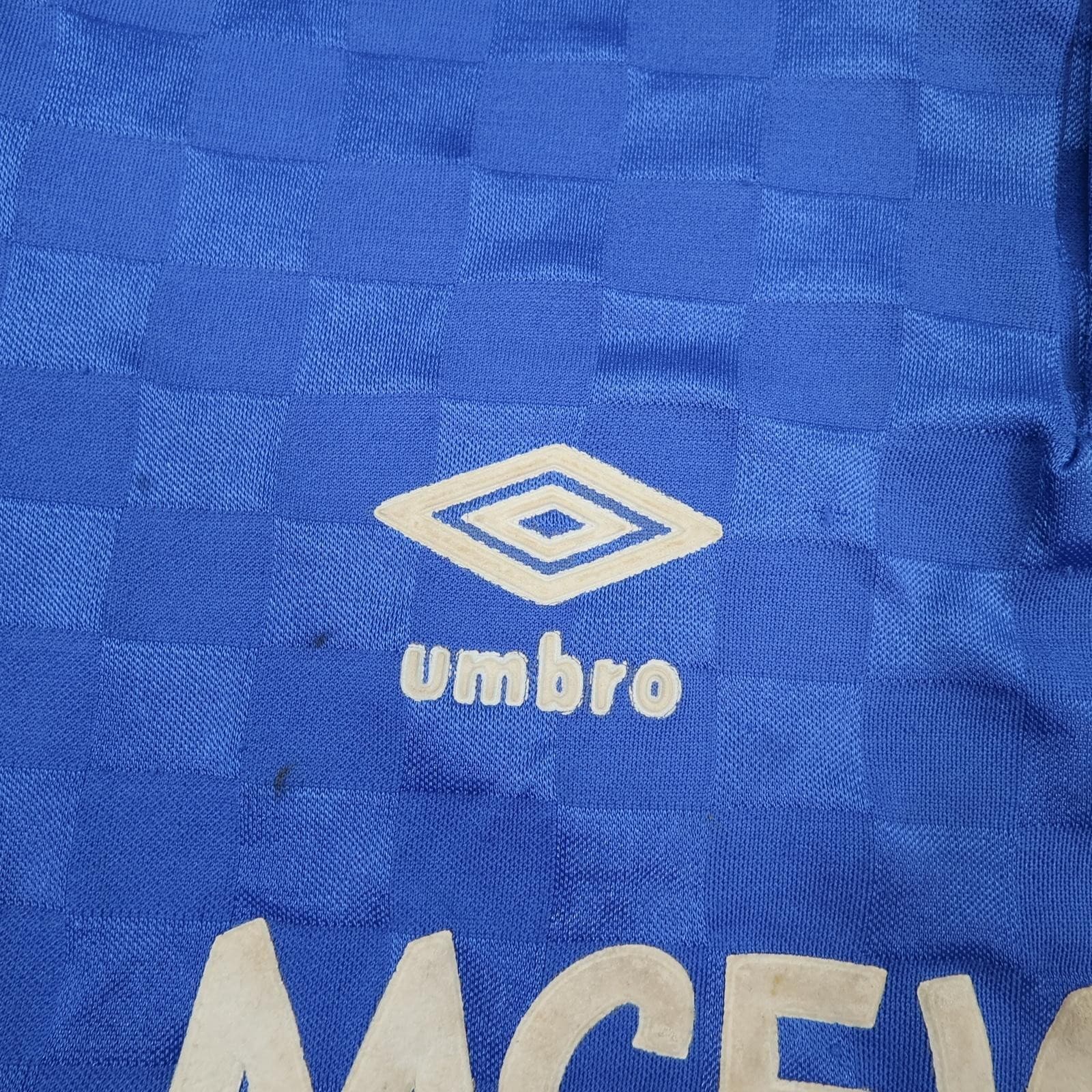 Vintage Rangers Shirt Mens Small Blue Home 1987 1990 Football Umbro McEwan's photo 5