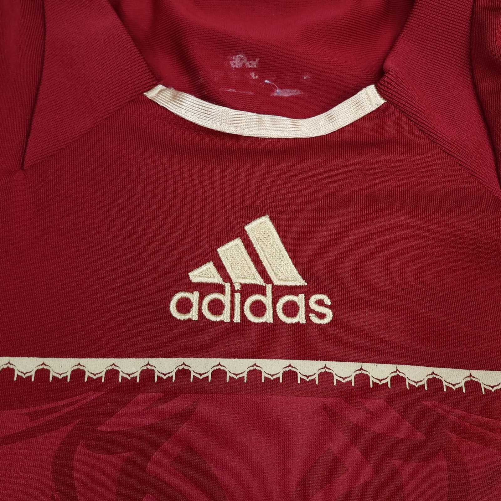 Russia Home Shirt Mens Small Red 2010 2011 Soccer Adidas Climacool Jersey photo 5