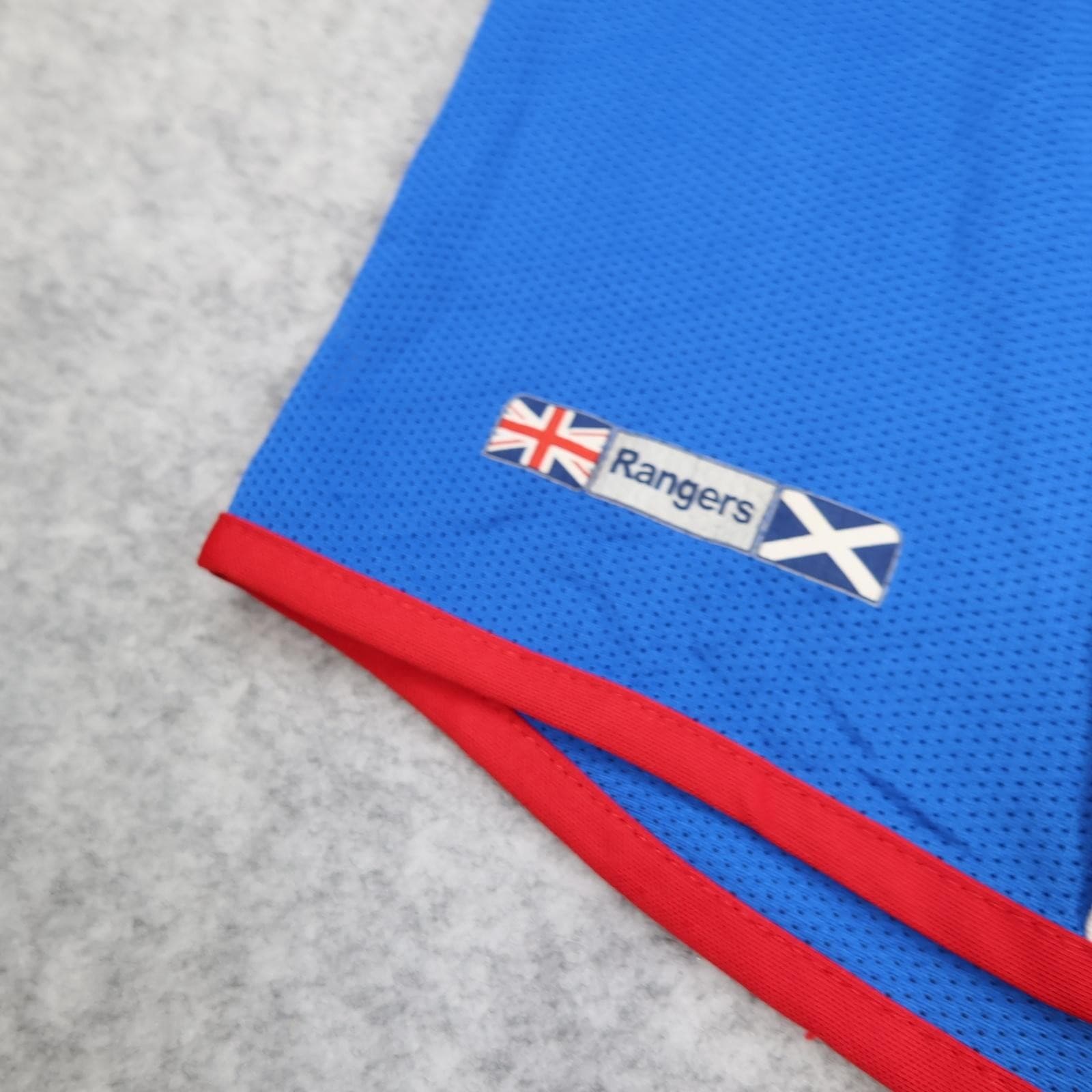 Rangers Shirt Mens 2XL Blue Home SPFL Football Umbro Carling Jersey 2005 2006 photo 9