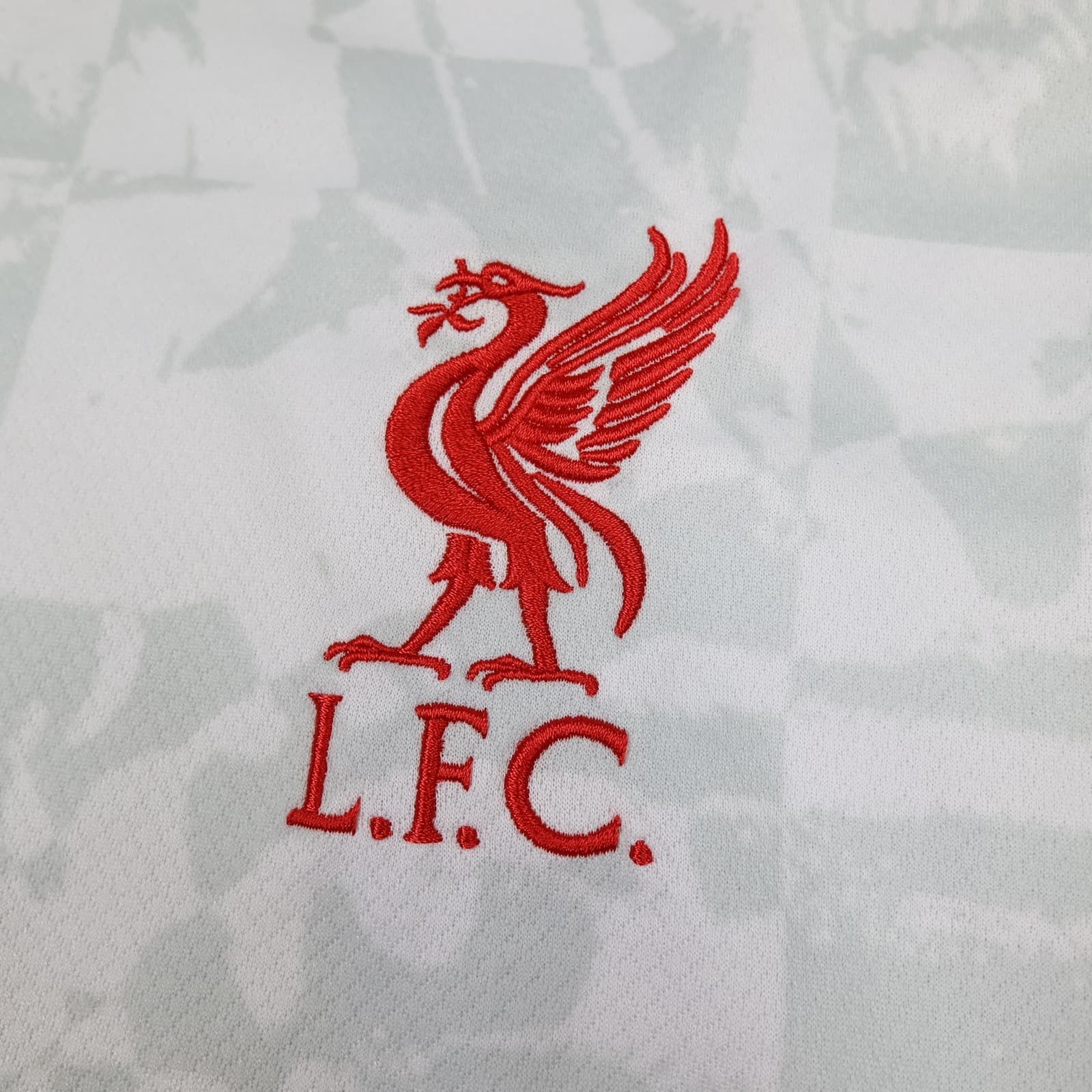 Liverpool Shirt Mens Large White Third 2024 2025 Football Nike Soccer Jersey photo 6