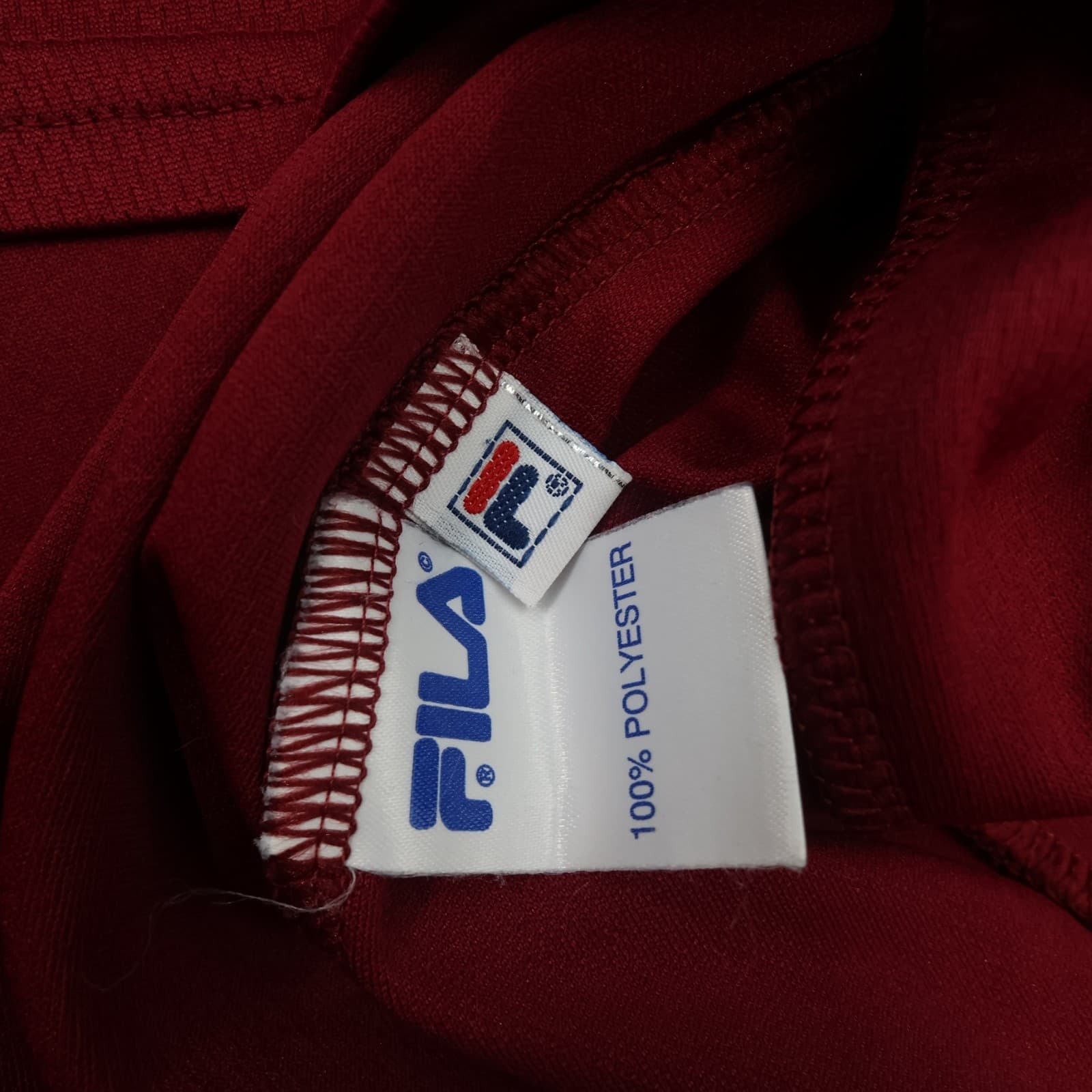 Vintage West Ham Shirt Medium Burgundy 1999 2001 Fila Home Shirt Vintage Jersey photo 13