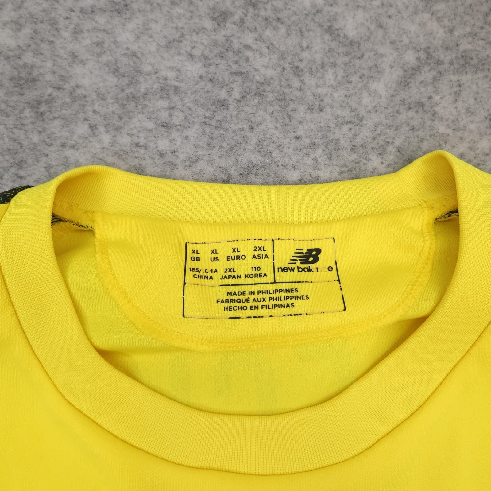 Liverpool Goalkeeper Shirt Mens XL Yellow 2018 2019 New Balance Becker 13 Jersey photo 5