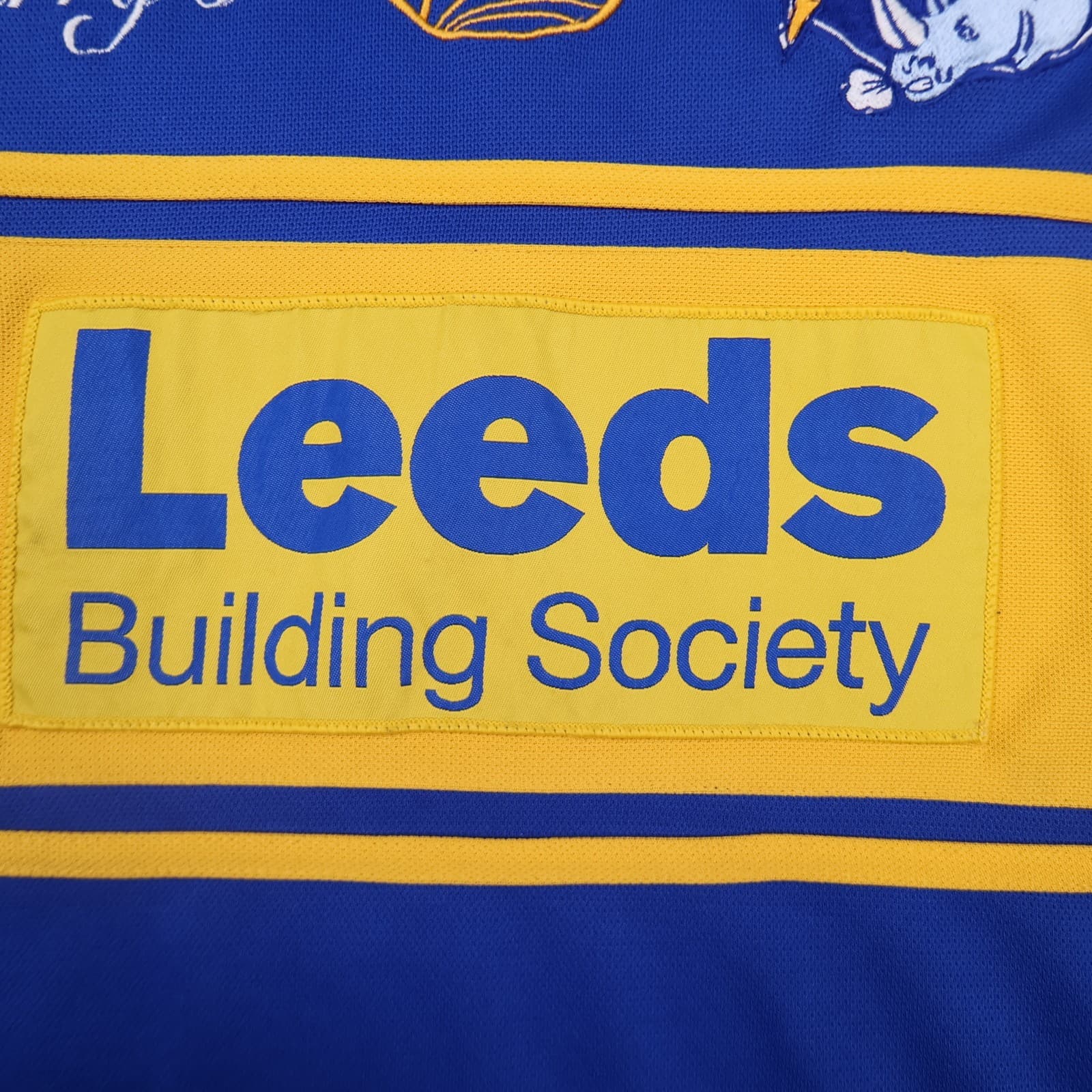 Leeds Rhinos Rugby Shirt Extra Large Blue Home Jersey 2010 2011 Jersey photo 6