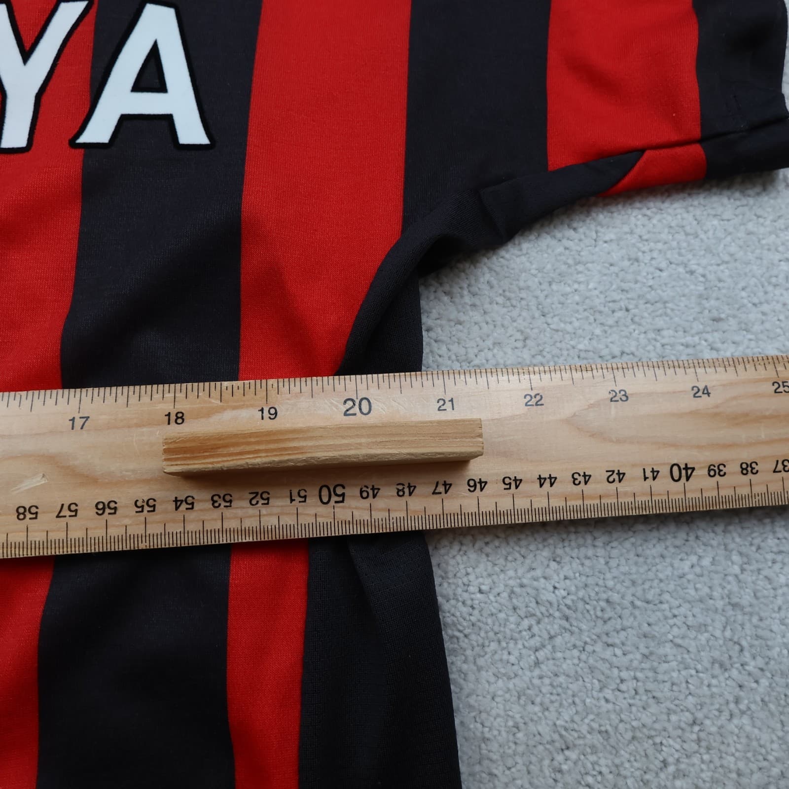 Manchester City Shirt Large Red Away Kit 2011 2012 Yaya Toure Jersey 42" Jersey photo 11
