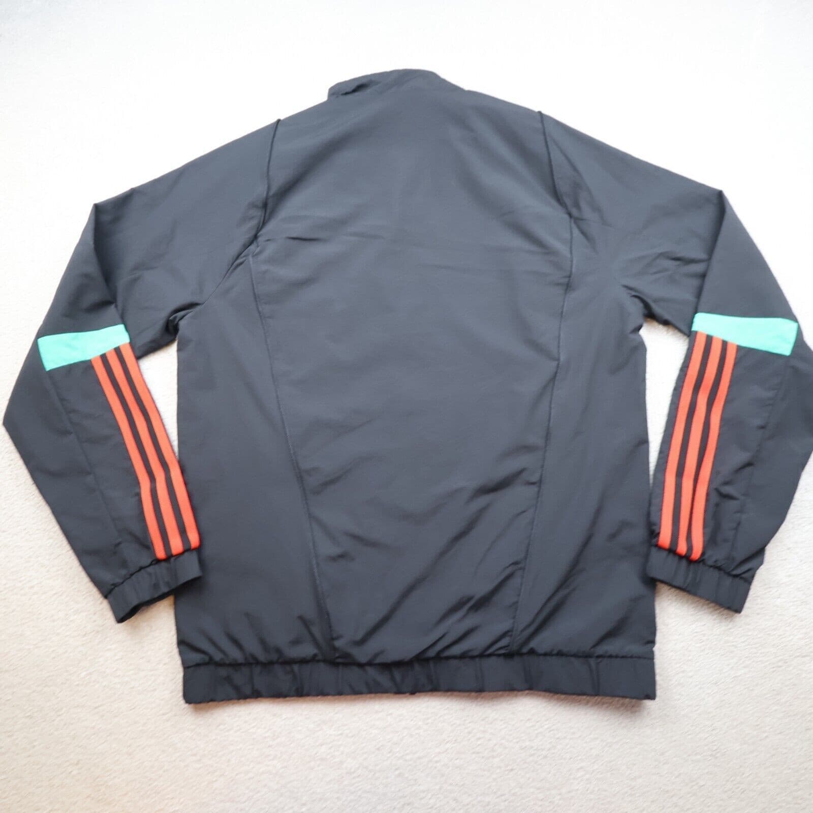 Manchester United Jacket Medium Black Training Tracksuit Adidas 2023 2024 Mens photo 2