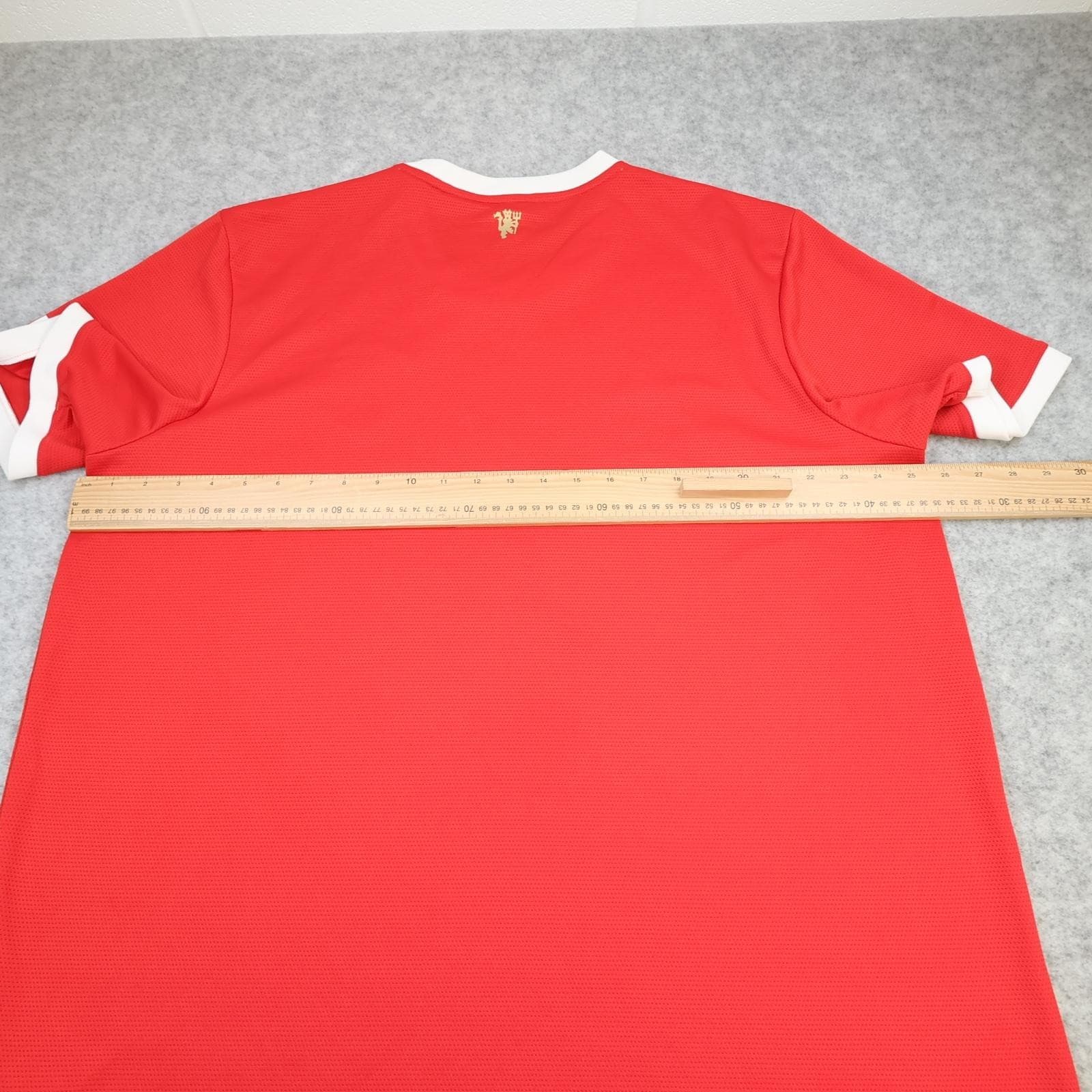 Manchester United Shirt Mens 2XL Red Home Kit 2021 2022 Football Adidas Jersey photo 8