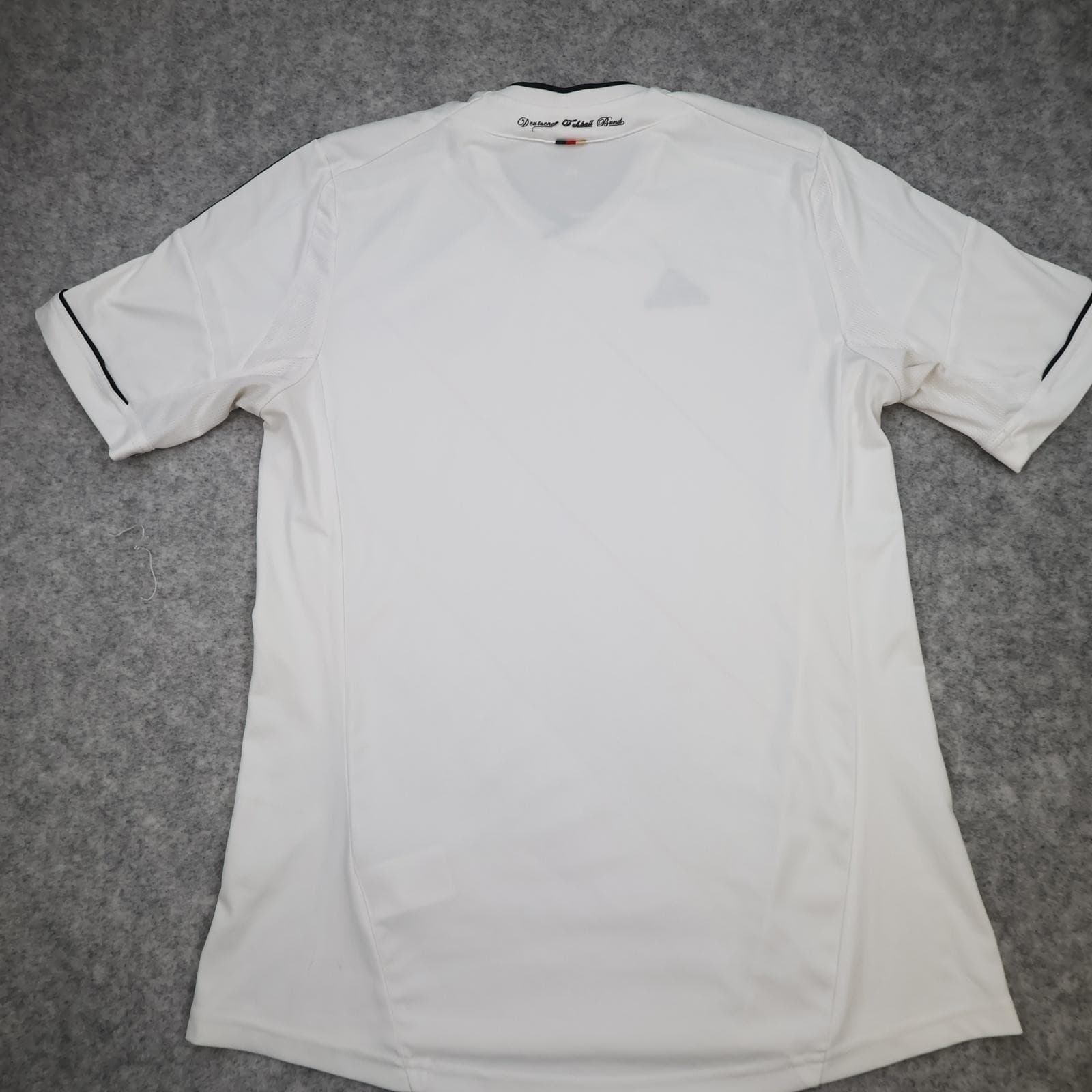 Germany Home Shirt Mens Medium White 2010 2011 Football Adidas Climacool Jersey photo 2