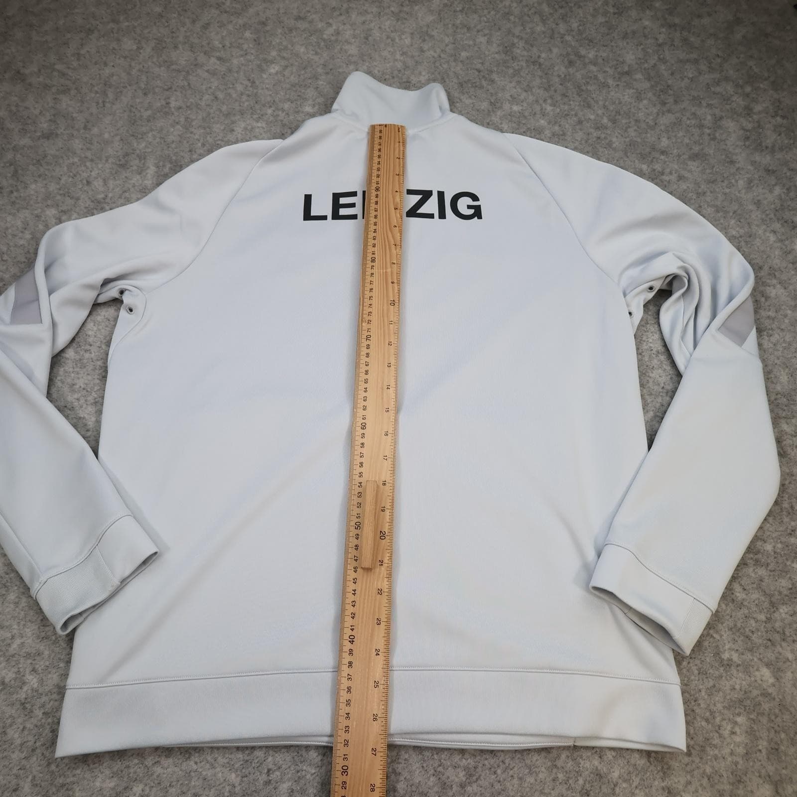 RB Leipzig Jacket Mens Large Grey 2017 2018 Bundesliga Football Nike Track Top photo 13