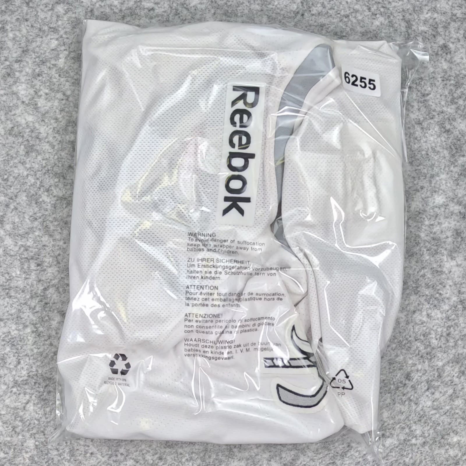San Antonio Rampage Hockey Jersey 2XL 54 White Reebok Long Sleeve Jersey photo 3