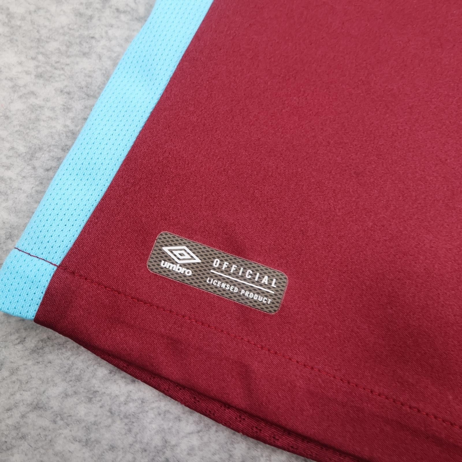 West Ham United Shirt Mens Large Red Home 2016 2017 EPL Football Umbro Jersey photo 7