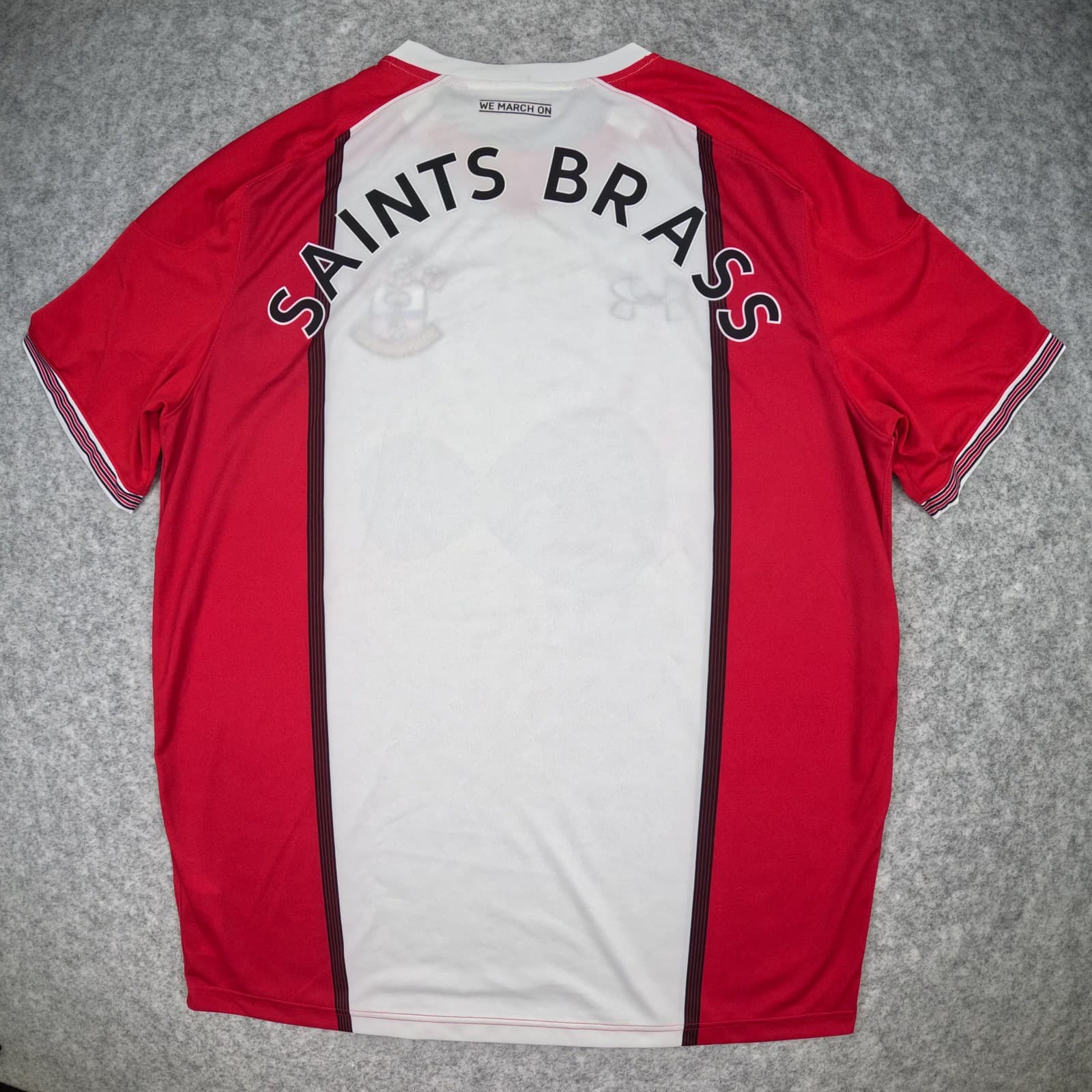 Southampton FC Football Shirt Extra Large Red Home 2017 2018 Under Armour photo 2