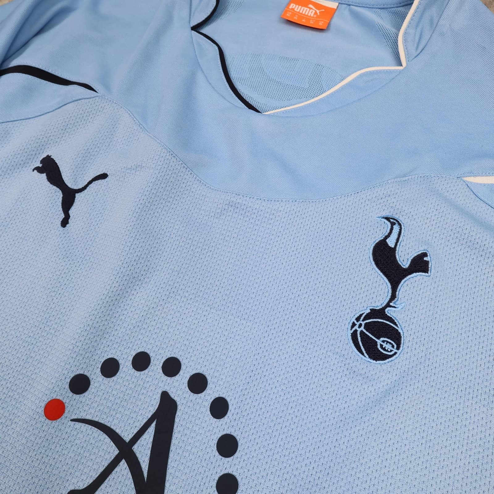 Tottenham Hotspur Shirt Mens XL Blue Away 2010 2011 Puma Modric 14 Soccer Jersey photo 6