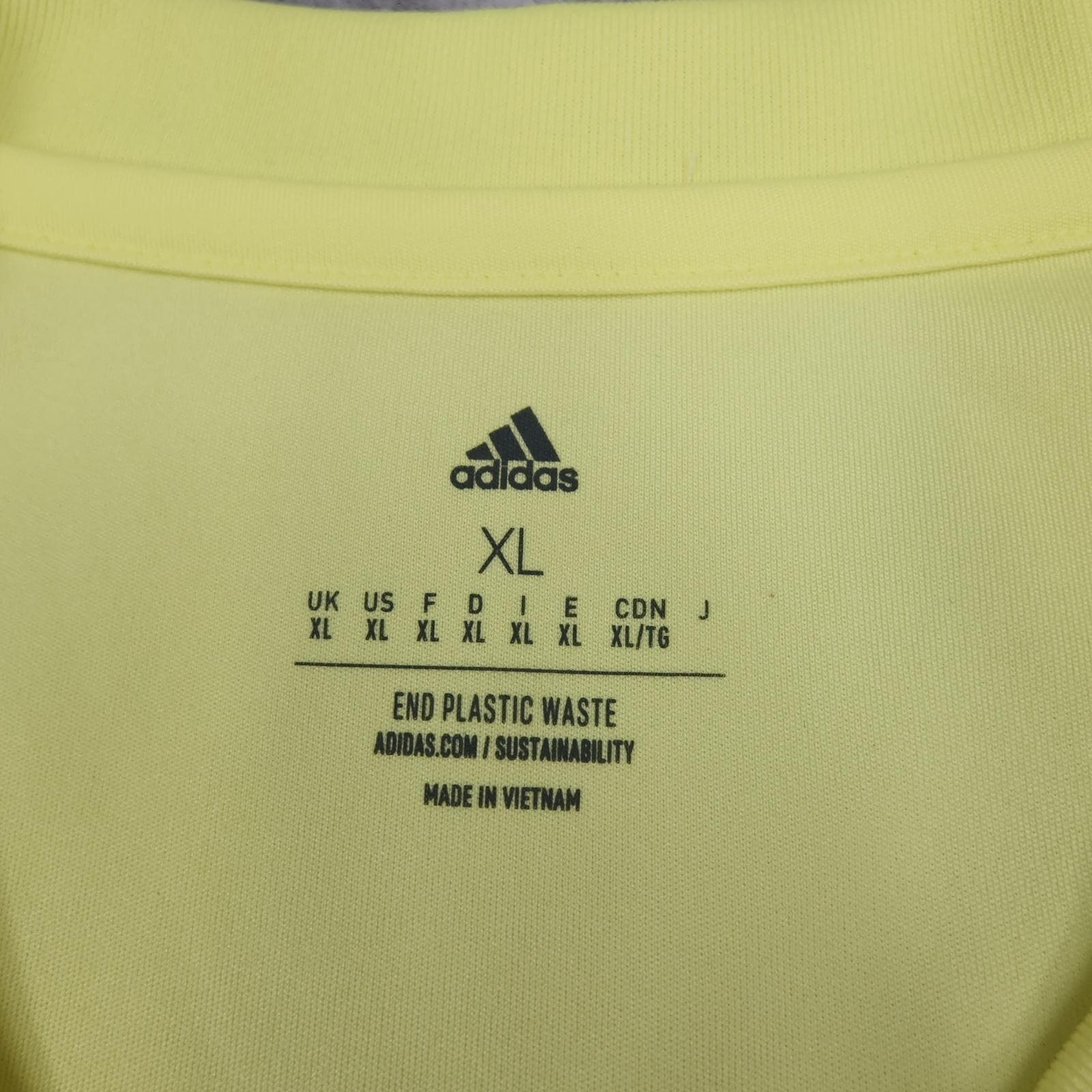 Leeds United Away Shirt Mens XL Yellow 2021 2022 EPL Football Adidas SBOTOP photo 5