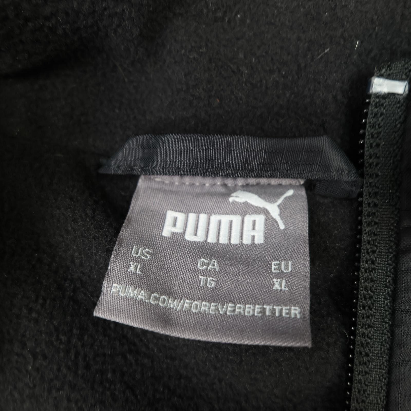 Manchester City Jacket Mens XL Black EPL Football Puma Hooded Raincell Coat photo 5