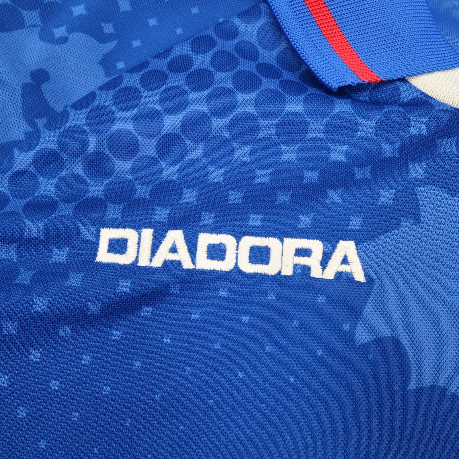 Vintage Rangers Football Shirt Extra Large Blue Home Kit 2002 2003 Diadora Mens photo 4