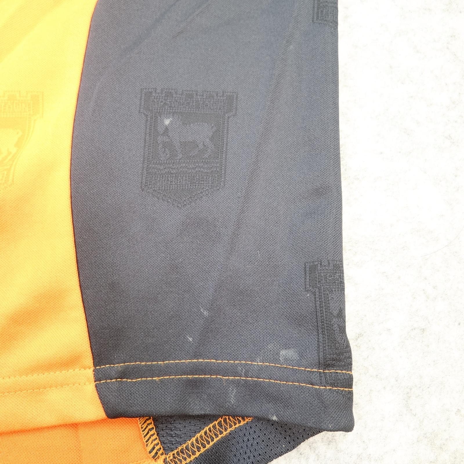 Ipswich Town Shirt Mens Large Orange Away 2004 2006 Punch Powergen Soccer Jersey photo 8