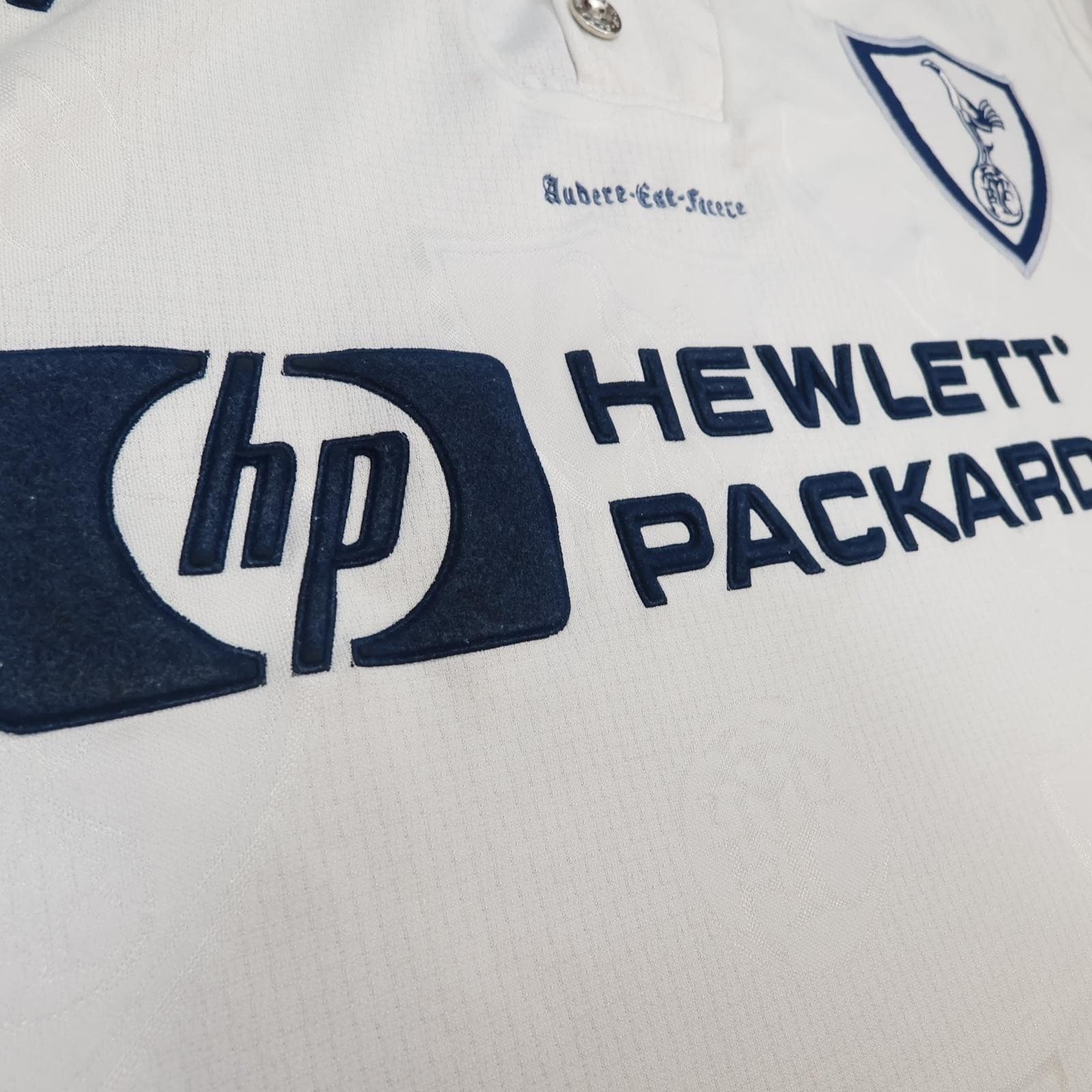 Vintage Tottenham Hotspur Shirt Mens XL White Home Pony 1995 1997 HP 90s photo 7