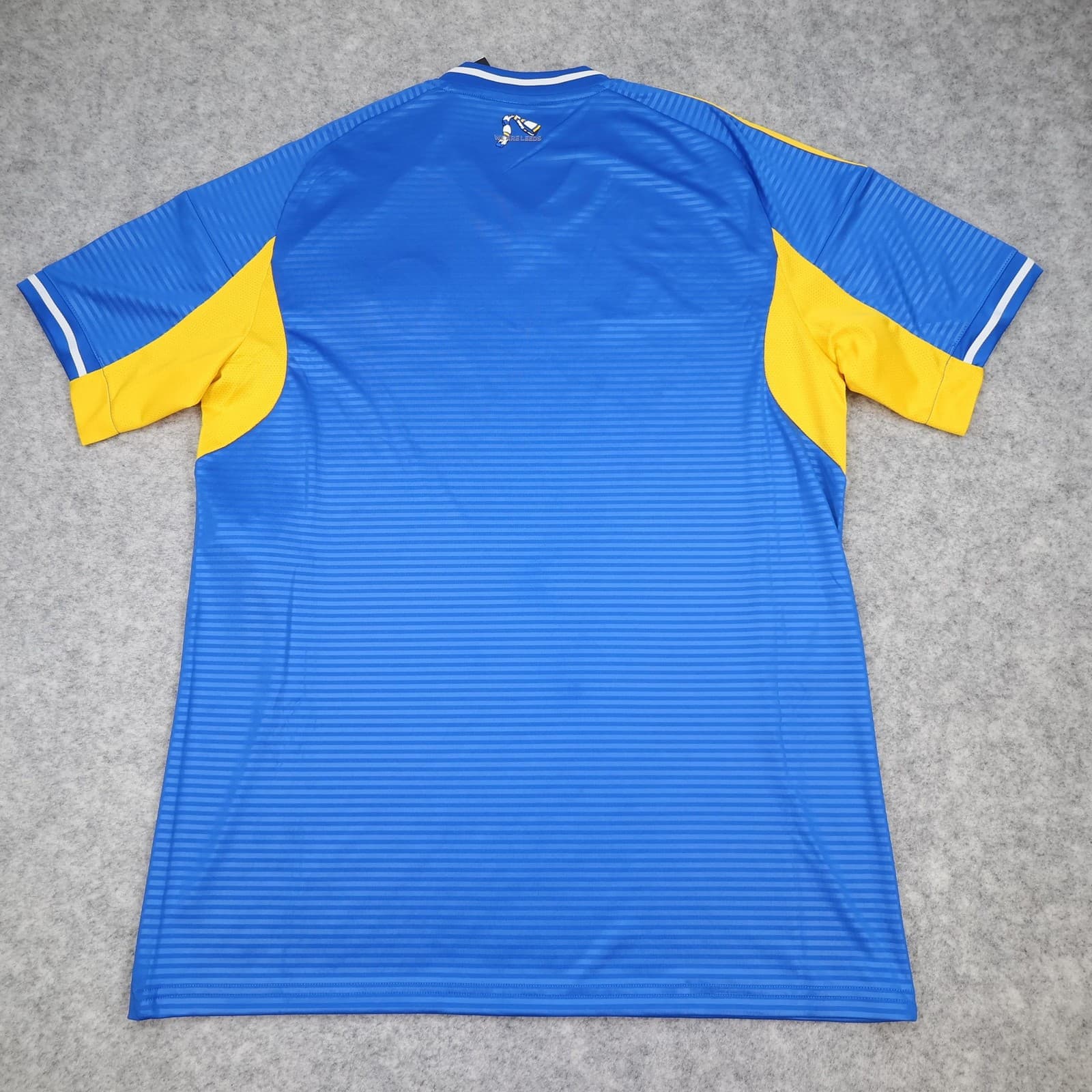 Leeds United Shirt Mens Medium Blue Away 2025 2026 Adidas Red Bull Soccer Jersey photo 2