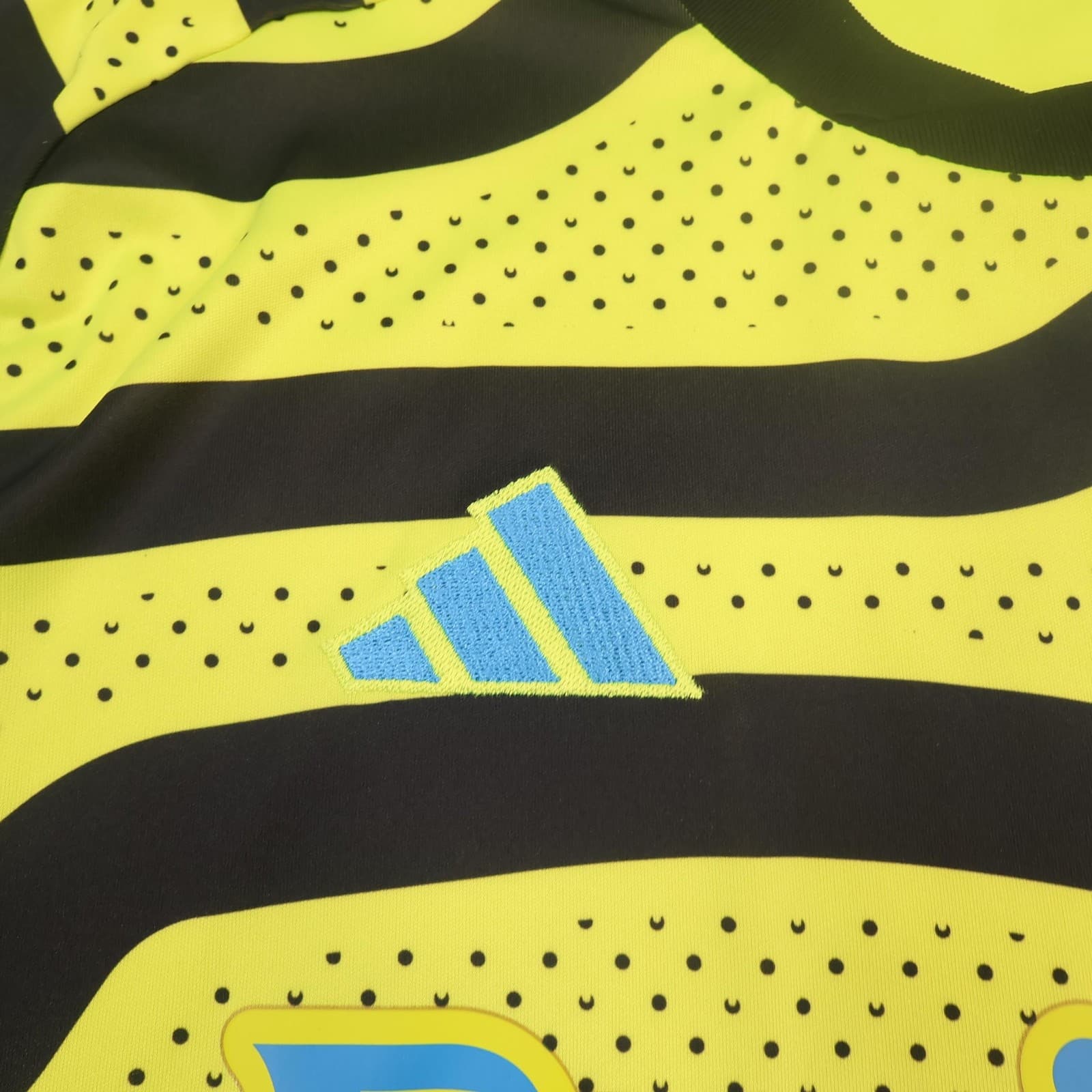 Arsenal Away Shirt Mens Large Yellow 2023 2024 Football Adidas Soccer Jersey photo 5